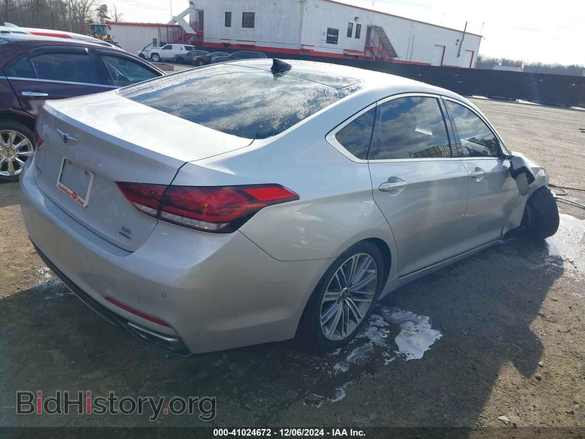 2018 GENESIS G80 - VIN: KMHGN4JE5JU249028 - Фото 4