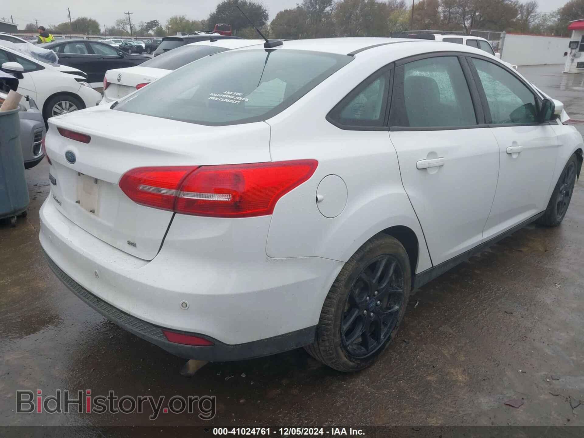 2016 FORD FOCUS - VIN: 1FADP3F27GL326593 - Фото 4