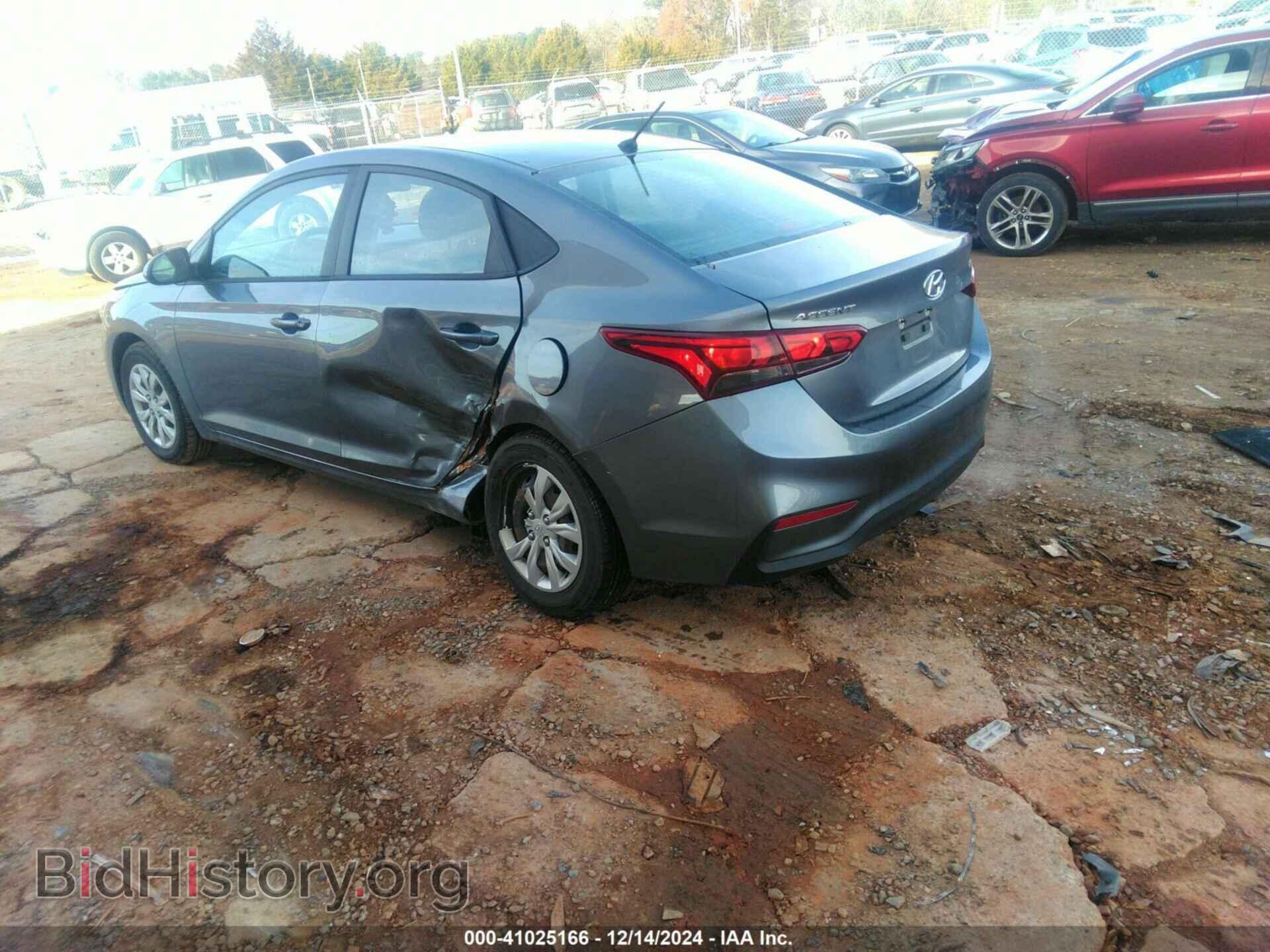 2019 HYUNDAI ACCENT - VIN: 3KPC24A38KE071254 - Фото 3