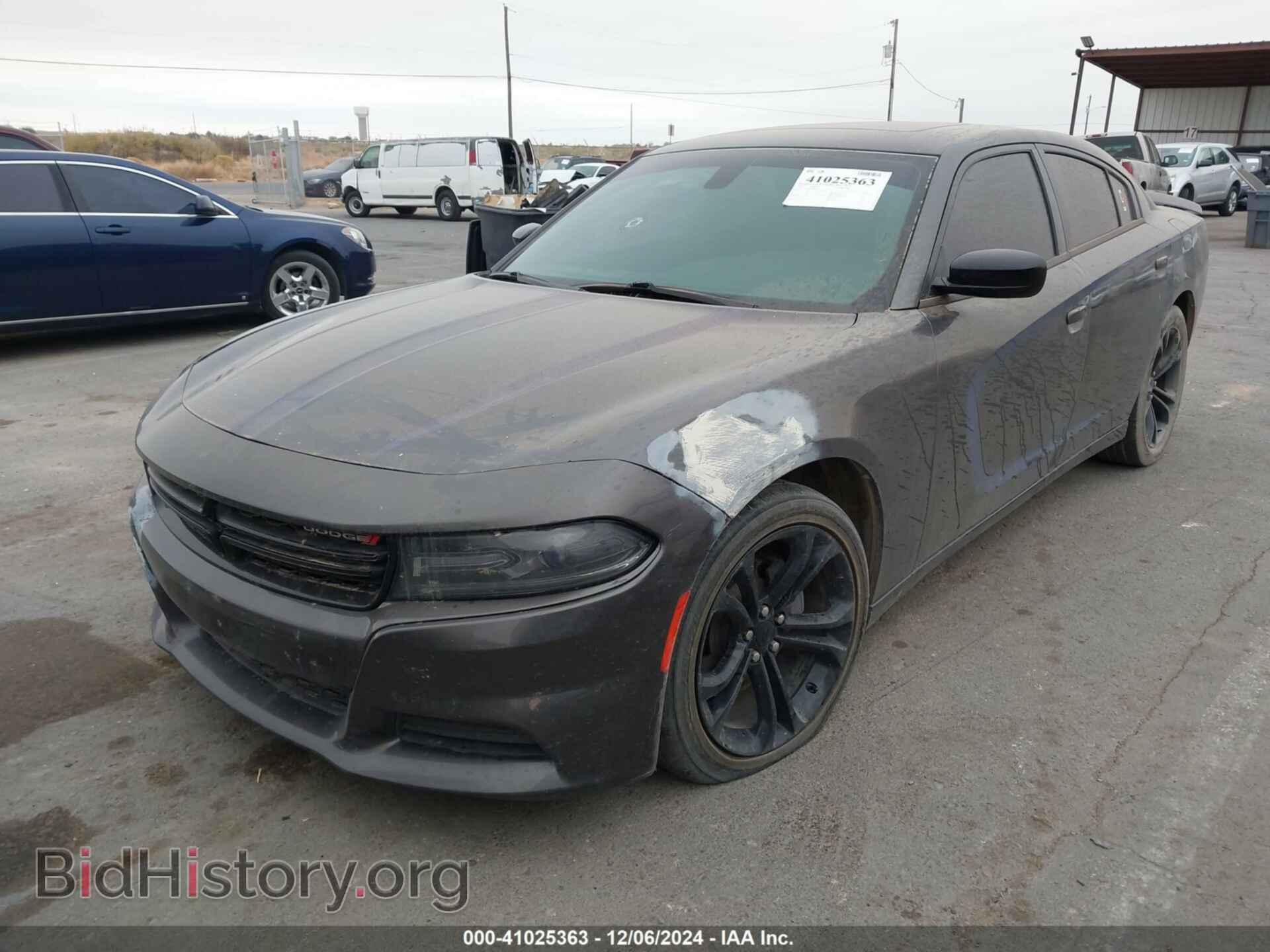 2016 DODGE CHARGER - VIN: 2C3CDXBG9GH340133 - Фото 2