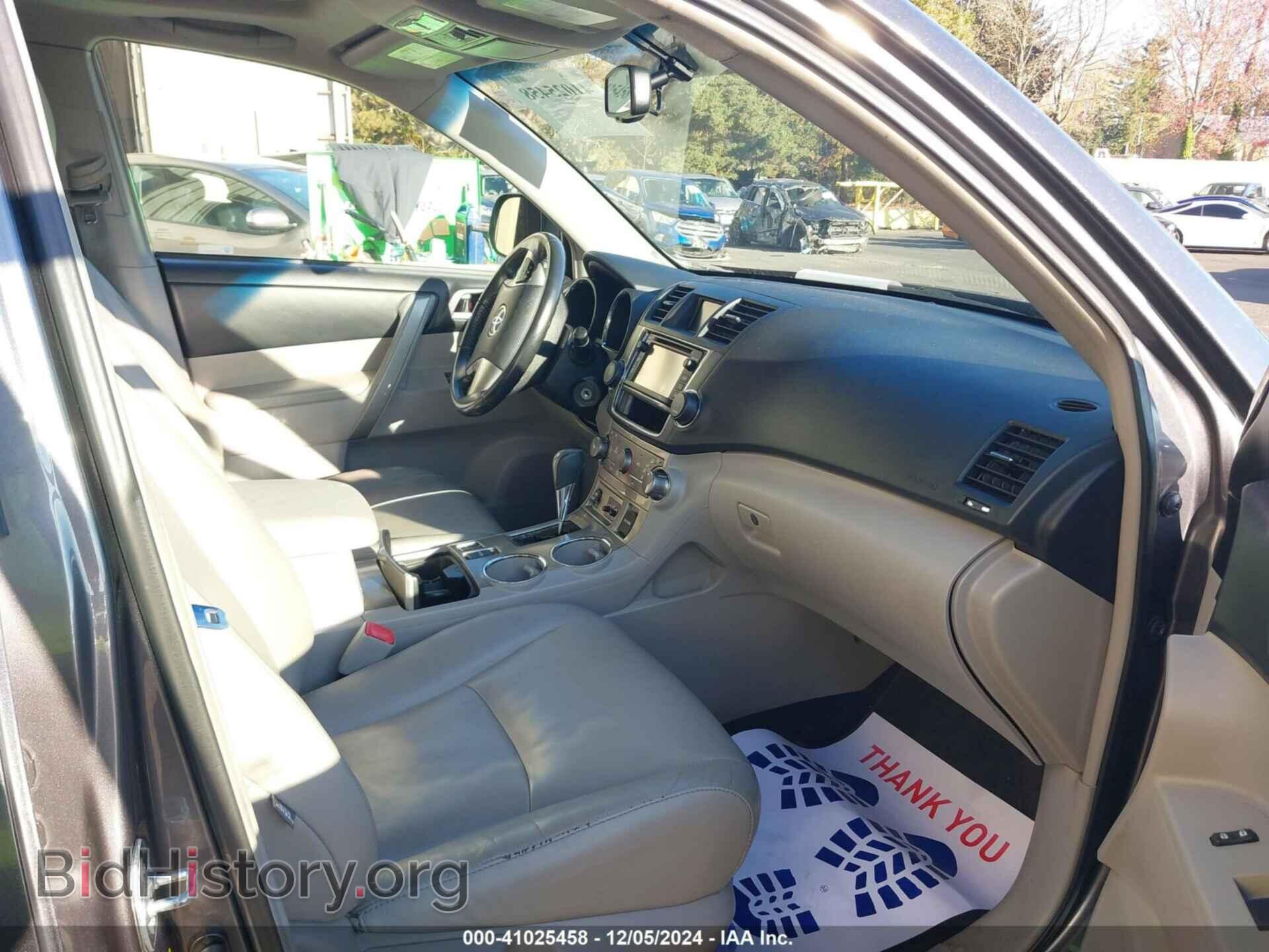 2013 TOYOTA HIGHLANDER - VIN: 5TDBK3EH8DS221531 - Фото 5