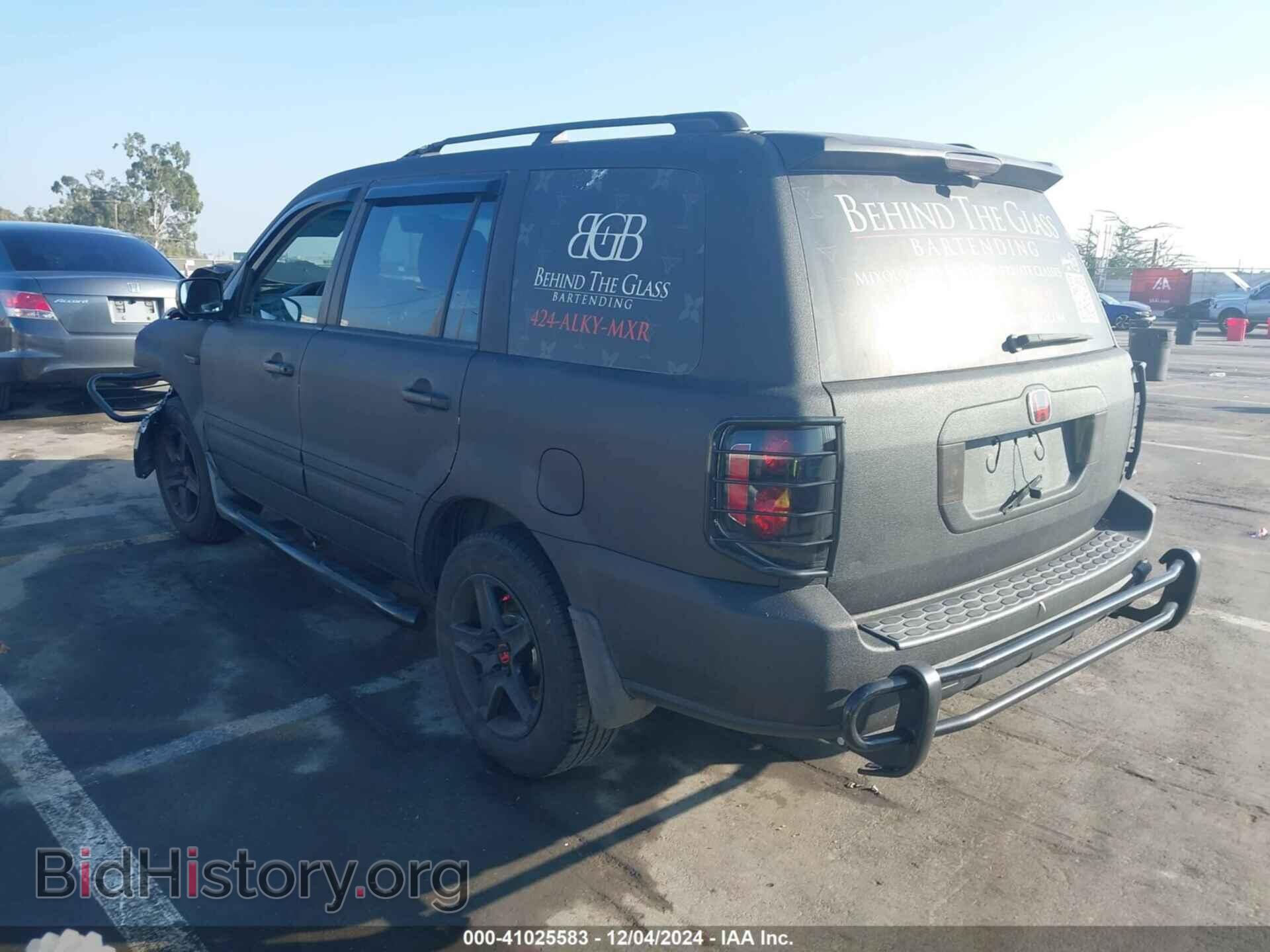 2006 HONDA PILOT - VIN: 5FNYF28146B051456 - Фото 3