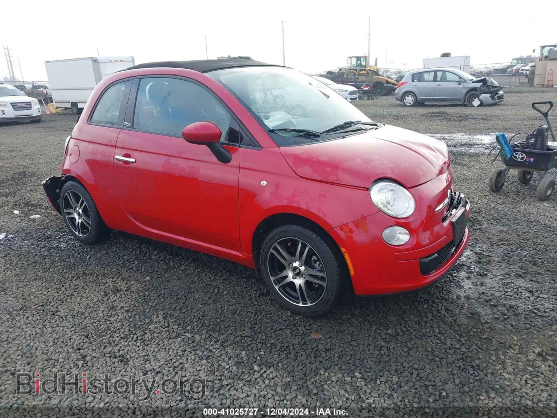 Photo 3C3CFFDR4CT381838 - FIAT 500C 2012