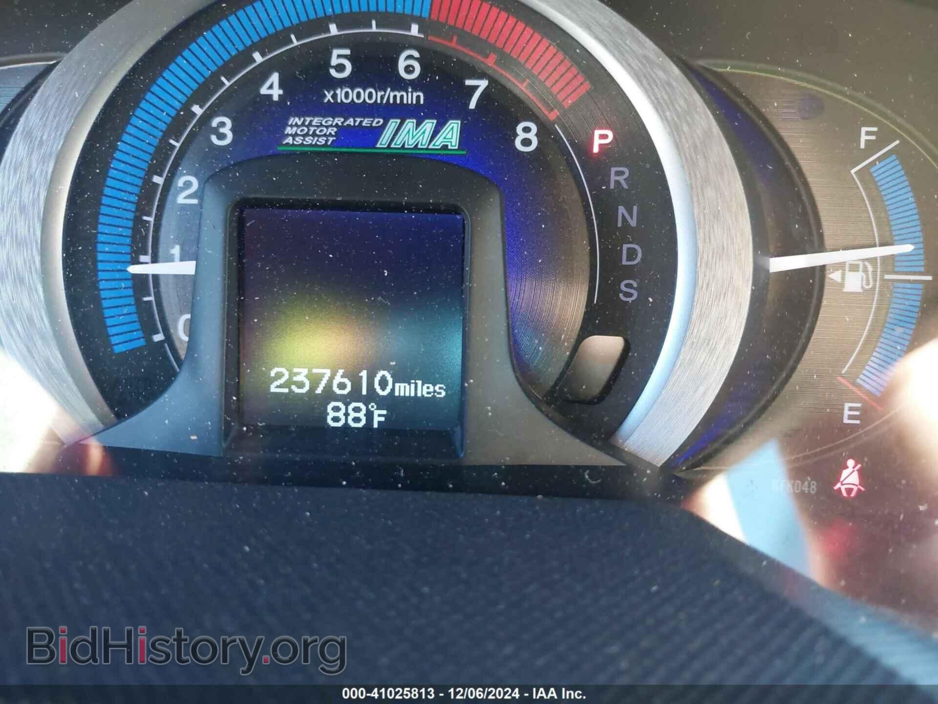 2010 HONDA INSIGHT - VIN: JHMZE2H73AS018714 - Фото 7