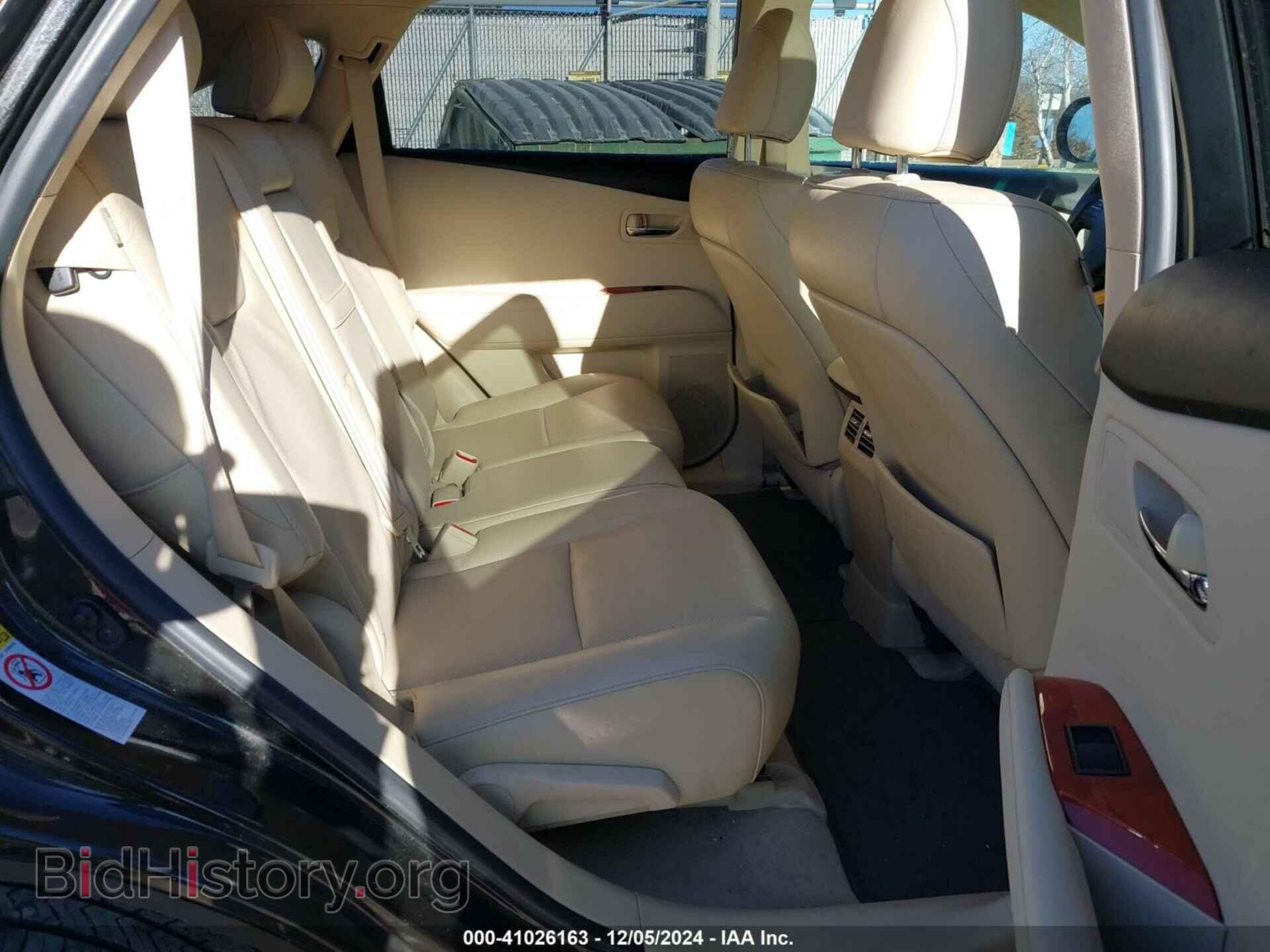 2011 LEXUS RX 350 - VIN: 2T2BK1BA2BC086477 - Фото 8