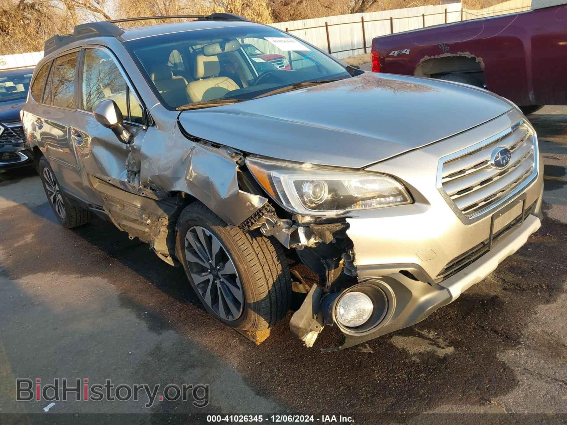 Фотография 4S4BSBLC1F3351622 - SUBARU OUTBACK 2015