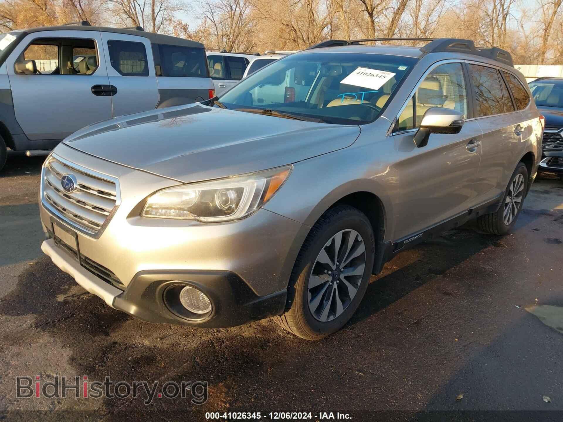 2015 SUBARU OUTBACK - VIN: 4S4BSBLC1F3351622 - Фото 2