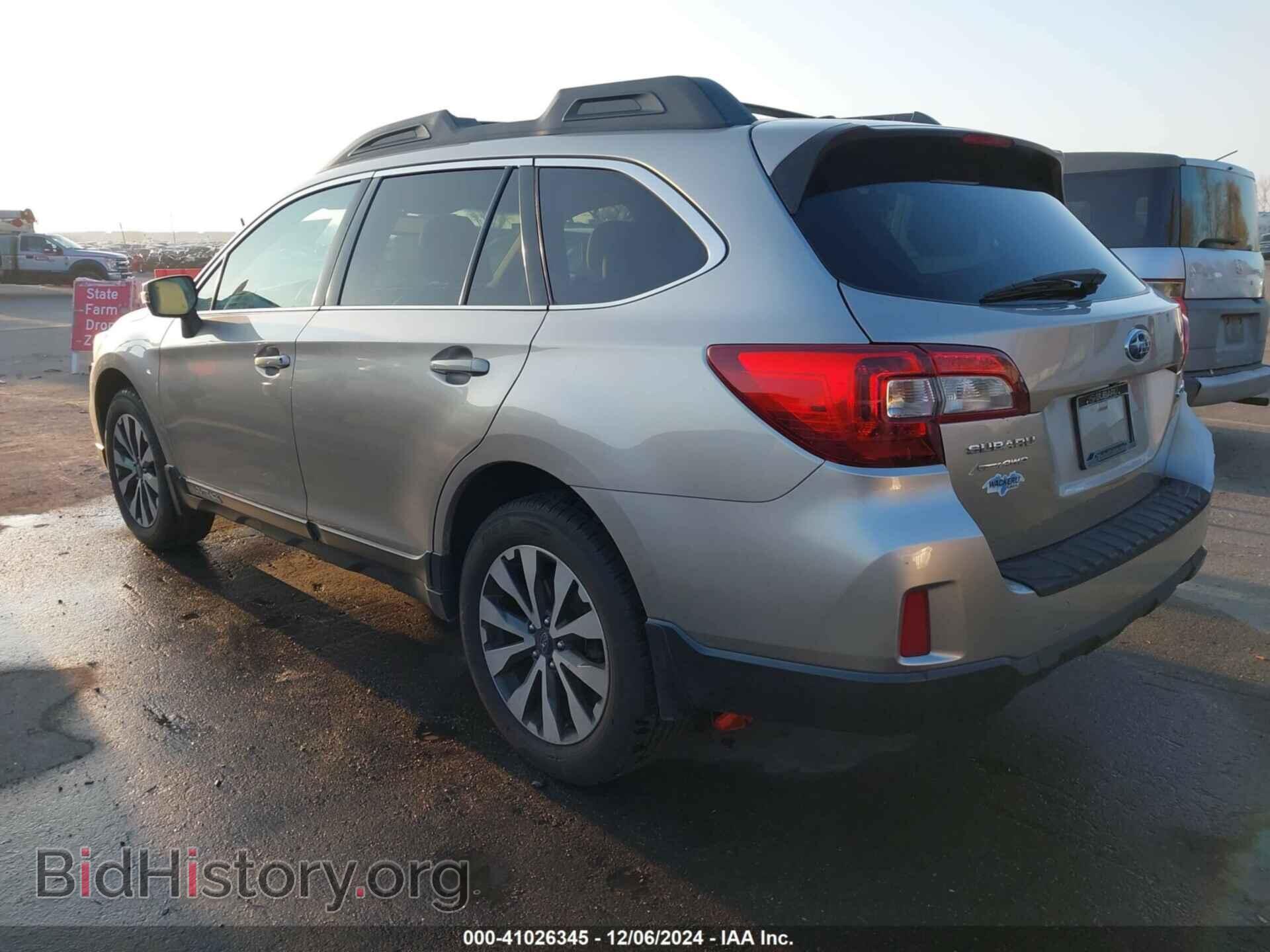 2015 SUBARU OUTBACK - VIN: 4S4BSBLC1F3351622 - Фото 3