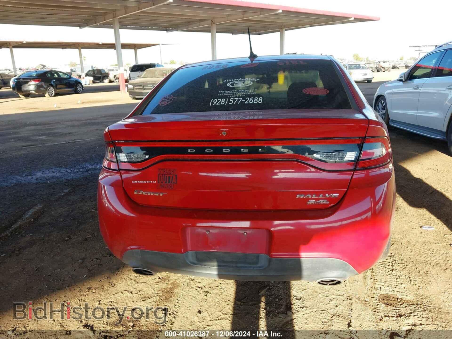 2014 DODGE DART - VIN: 1C3CDFBBXED862097 - Photo 16