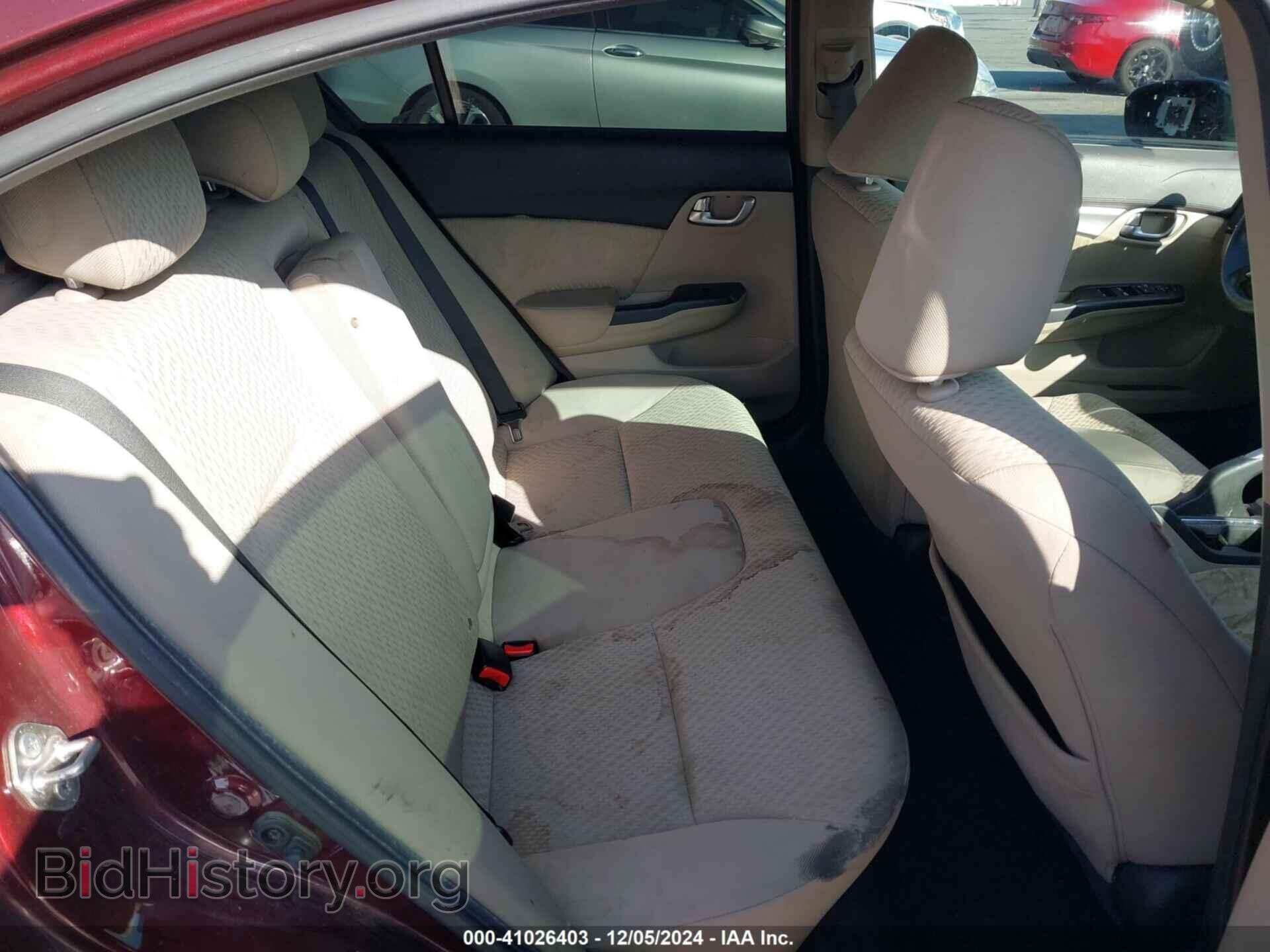 2014 HONDA CIVIC - VIN: 19XFB2F86EE203843 - Фото 8