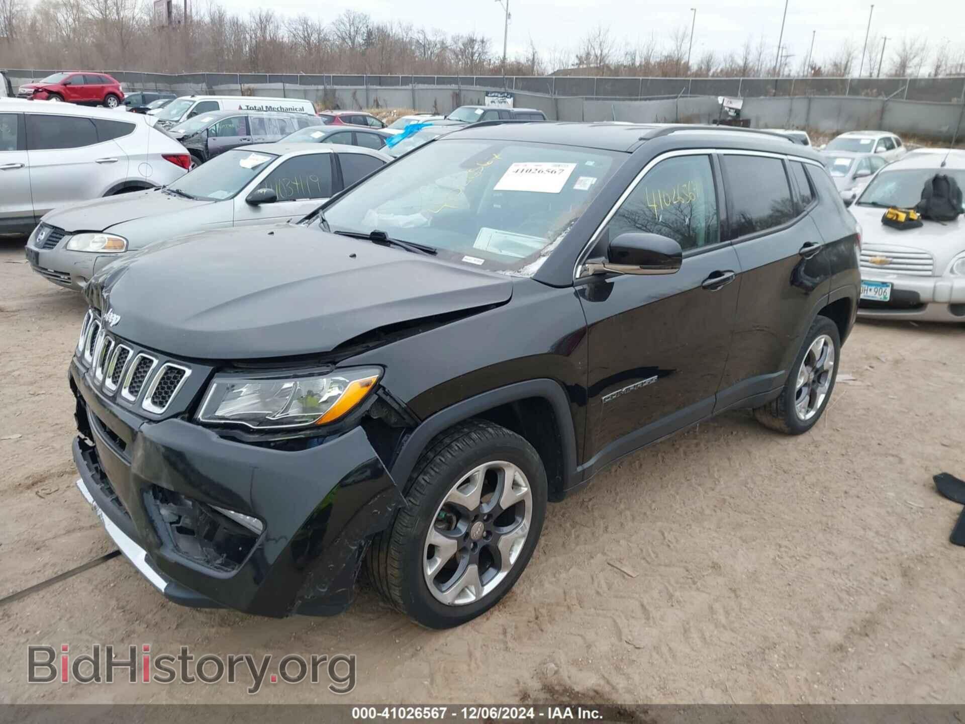 2018 JEEP COMPASS - VIN: 3C4NJDCB1JT423424 - Фото 2