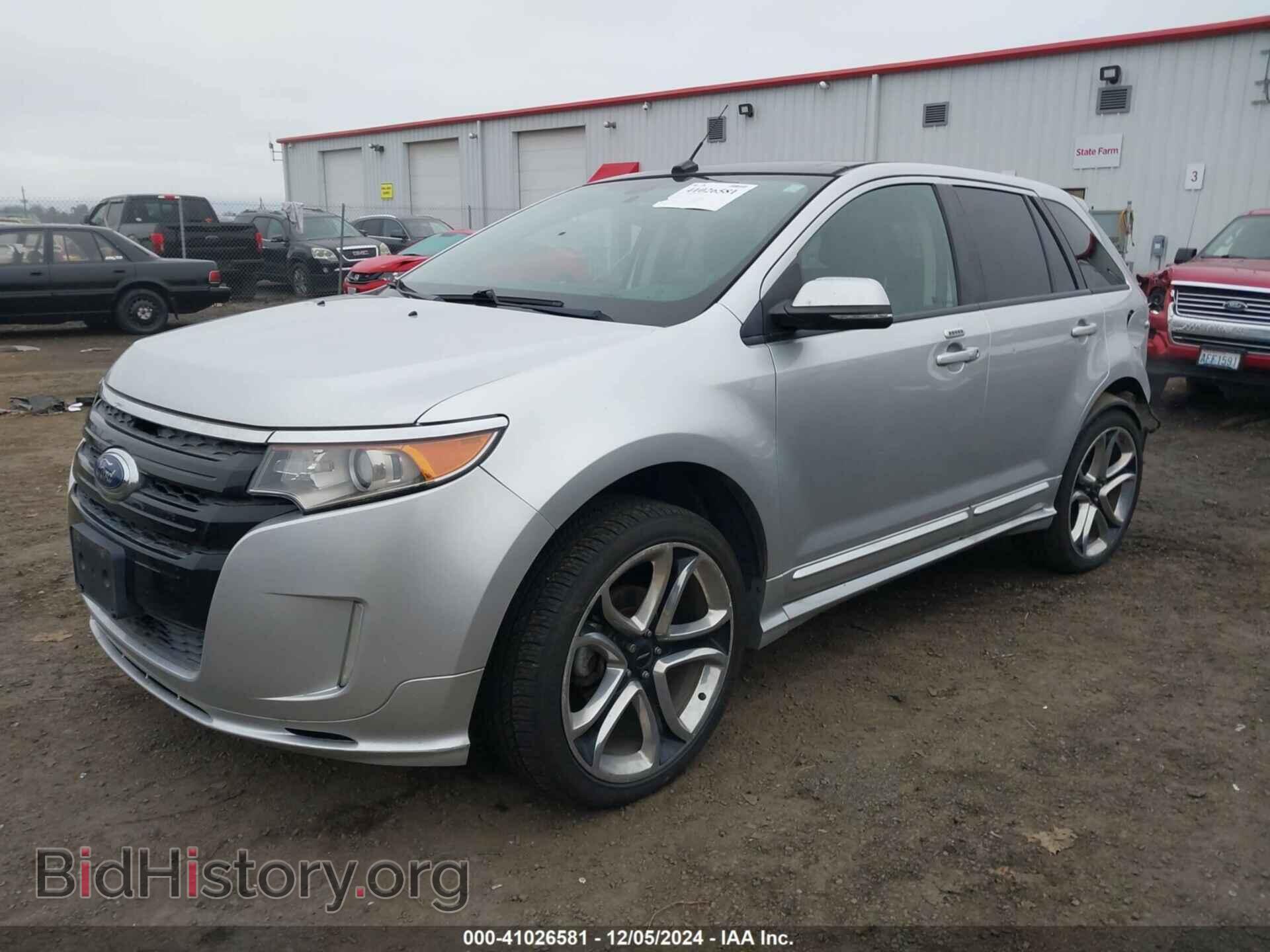 2014 FORD EDGE - VIN: 2FMDK4AK9EBA34023 - Фото 2