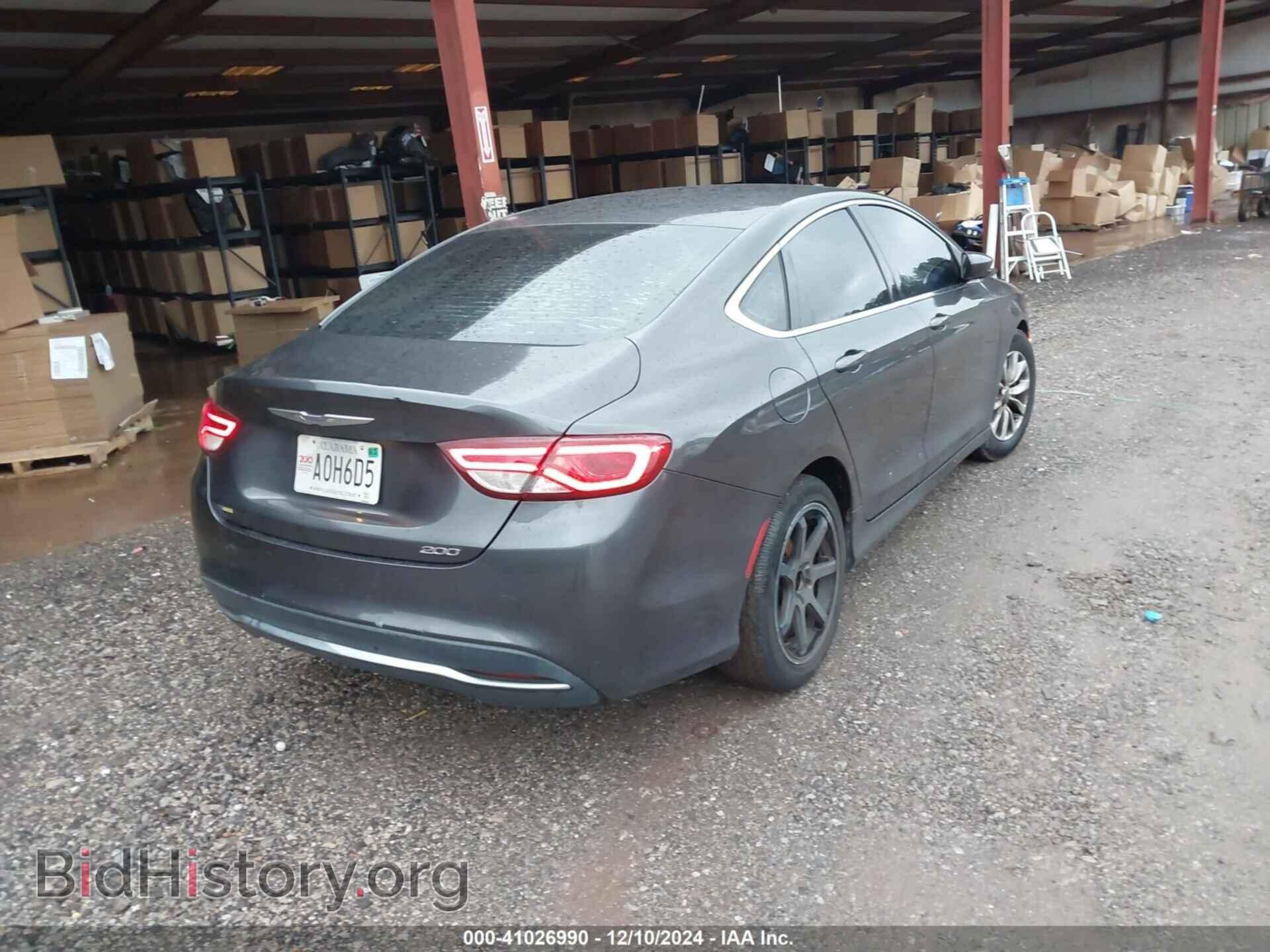 2015 CHRYSLER 200 - VIN: 1C3CCCAB8FN723990 - Фото 4