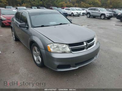 2013 Dodge AVENGER SE, серый — VIN 1C3CDZAB0DN535803, IAAI
