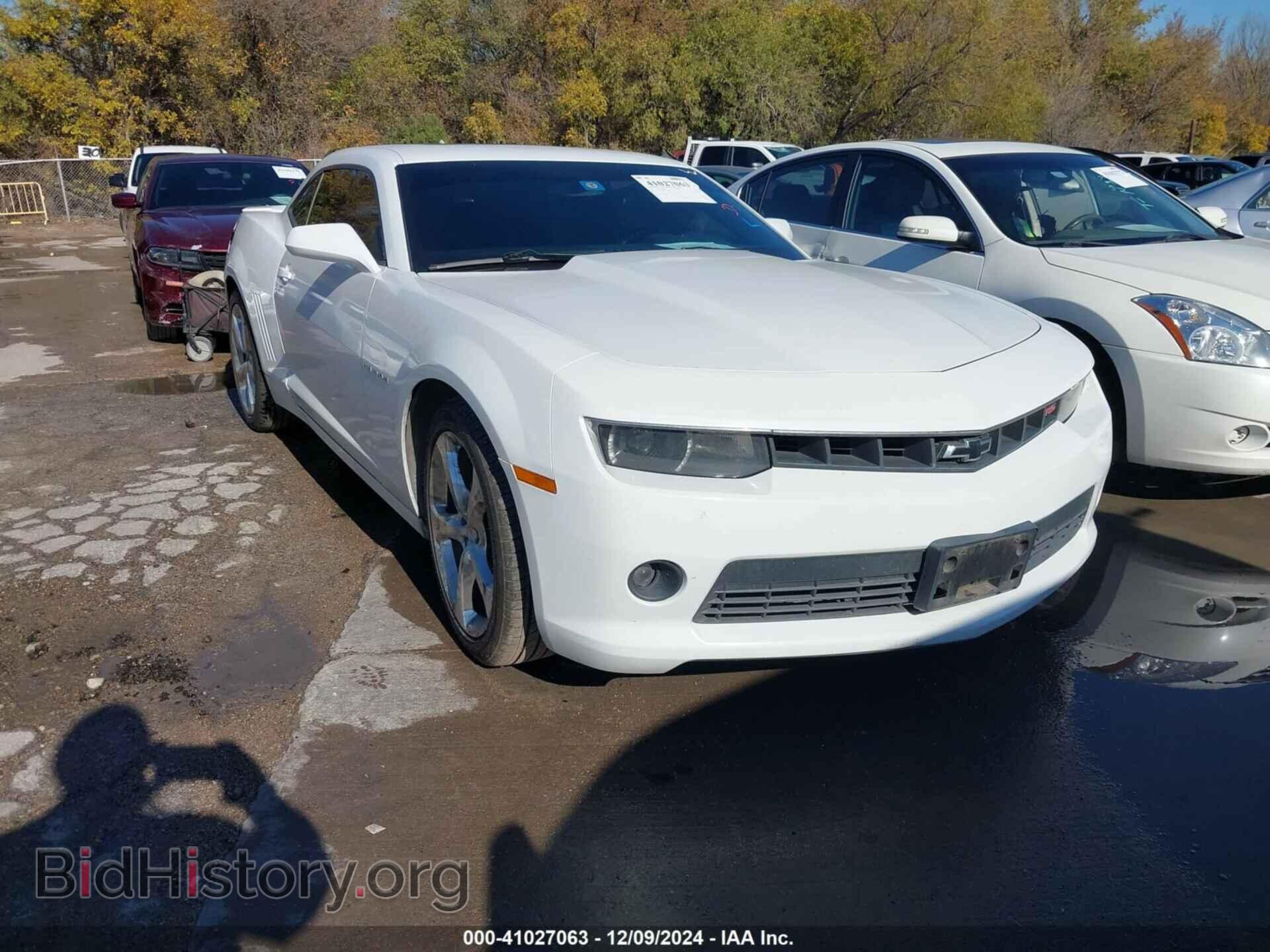 Photo 2G1FC1E31E9174157 - CHEVROLET CAMARO 2014