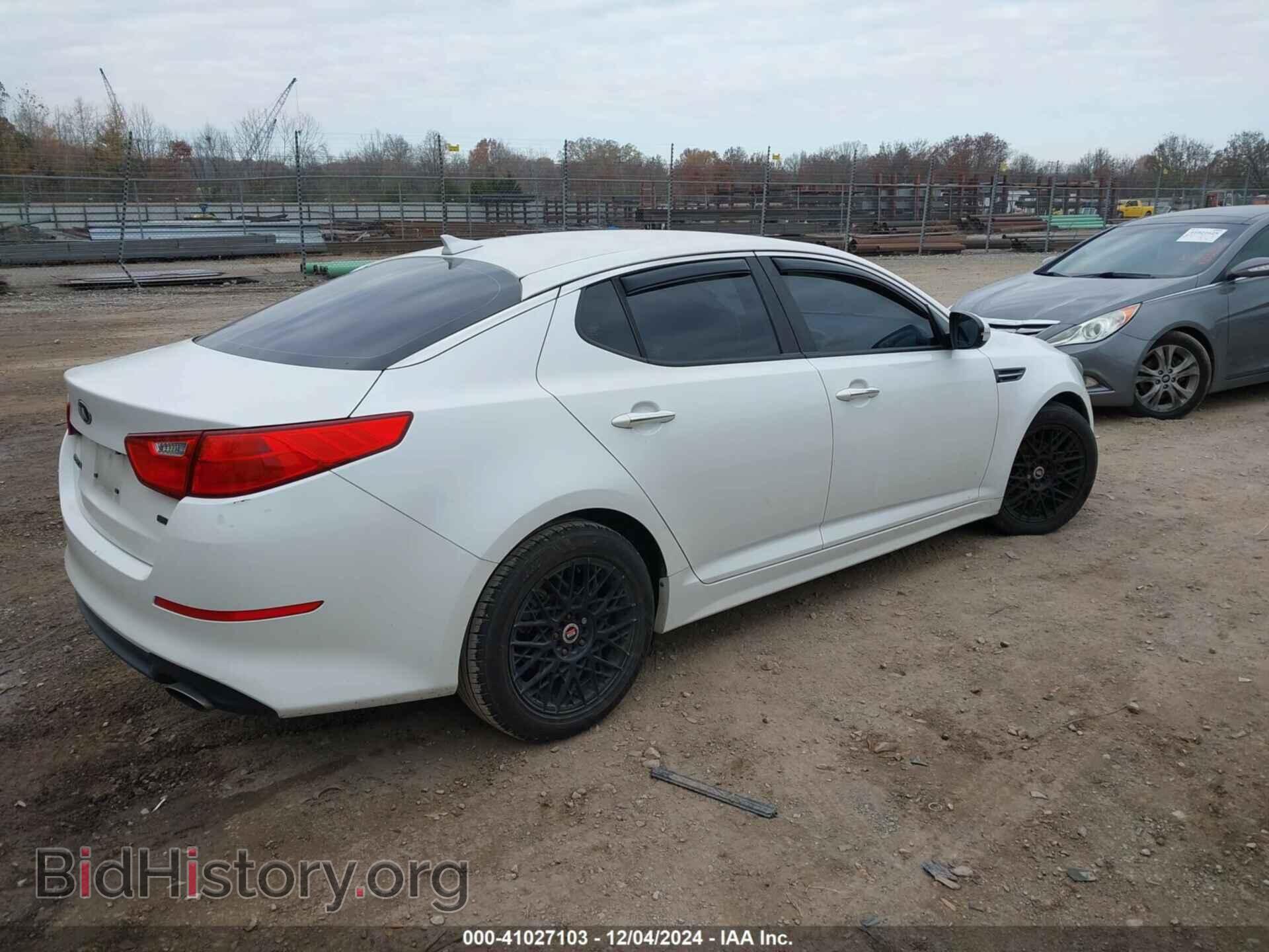2014 KIA OPTIMA - VIN: KNAGM4A7XE5488712 - Фото 4