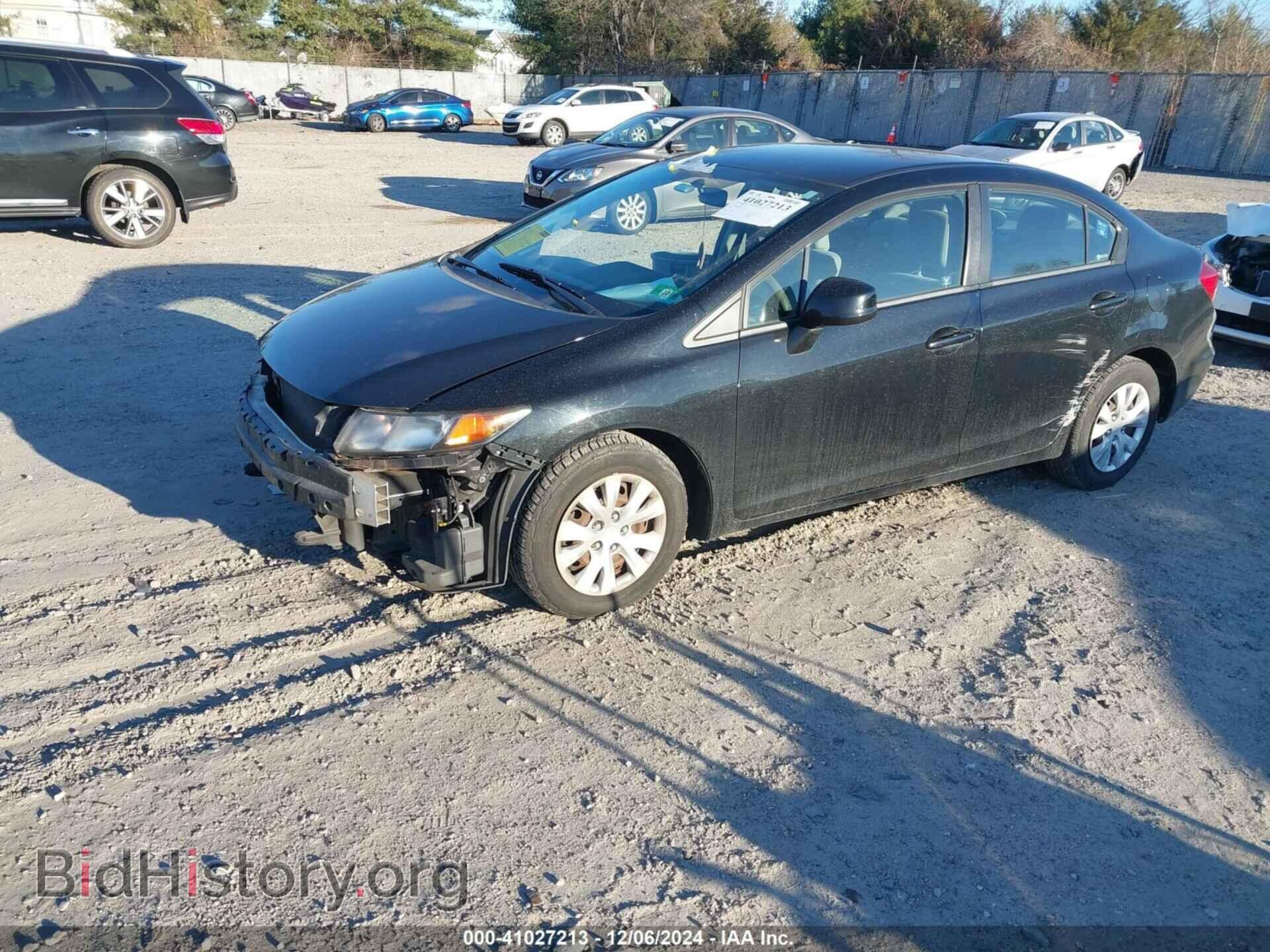 2012 HONDA CIVIC - VIN: 19XFB2F54CE382967 - Фото 2