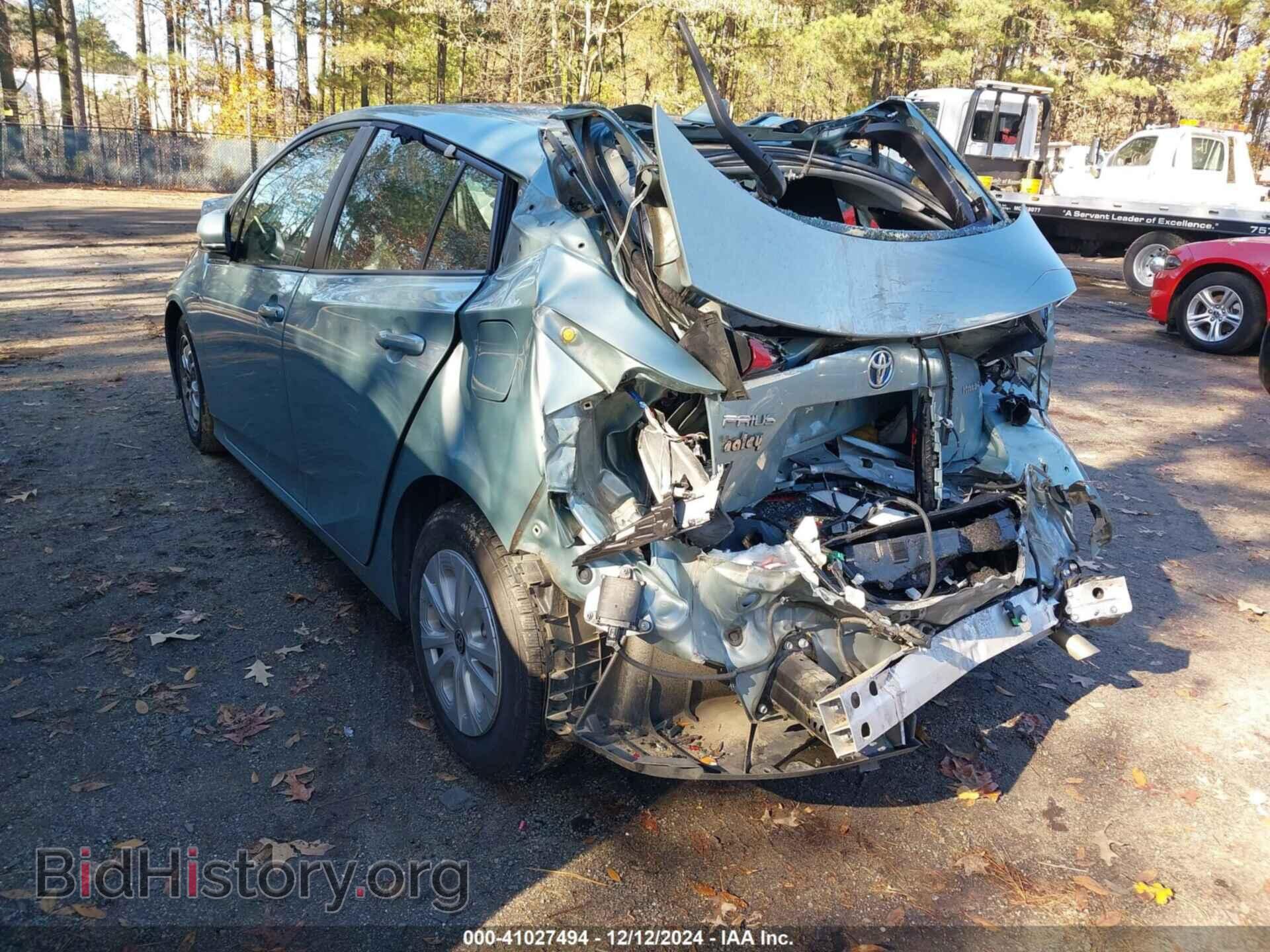 2019 TOYOTA PRIUS - VIN: JTDKARFU6K3070592 - Фото 3