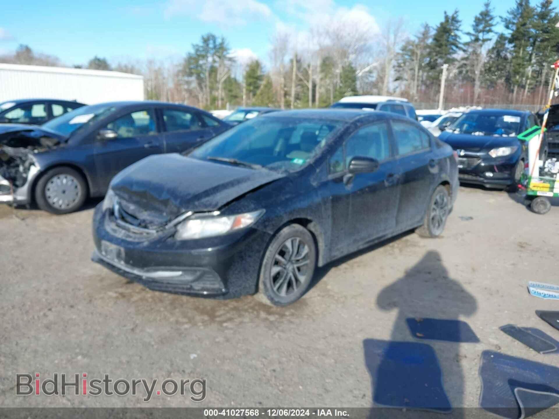 2014 HONDA CIVIC - VIN: 2HGFB2F83EH557034 - Фото 2
