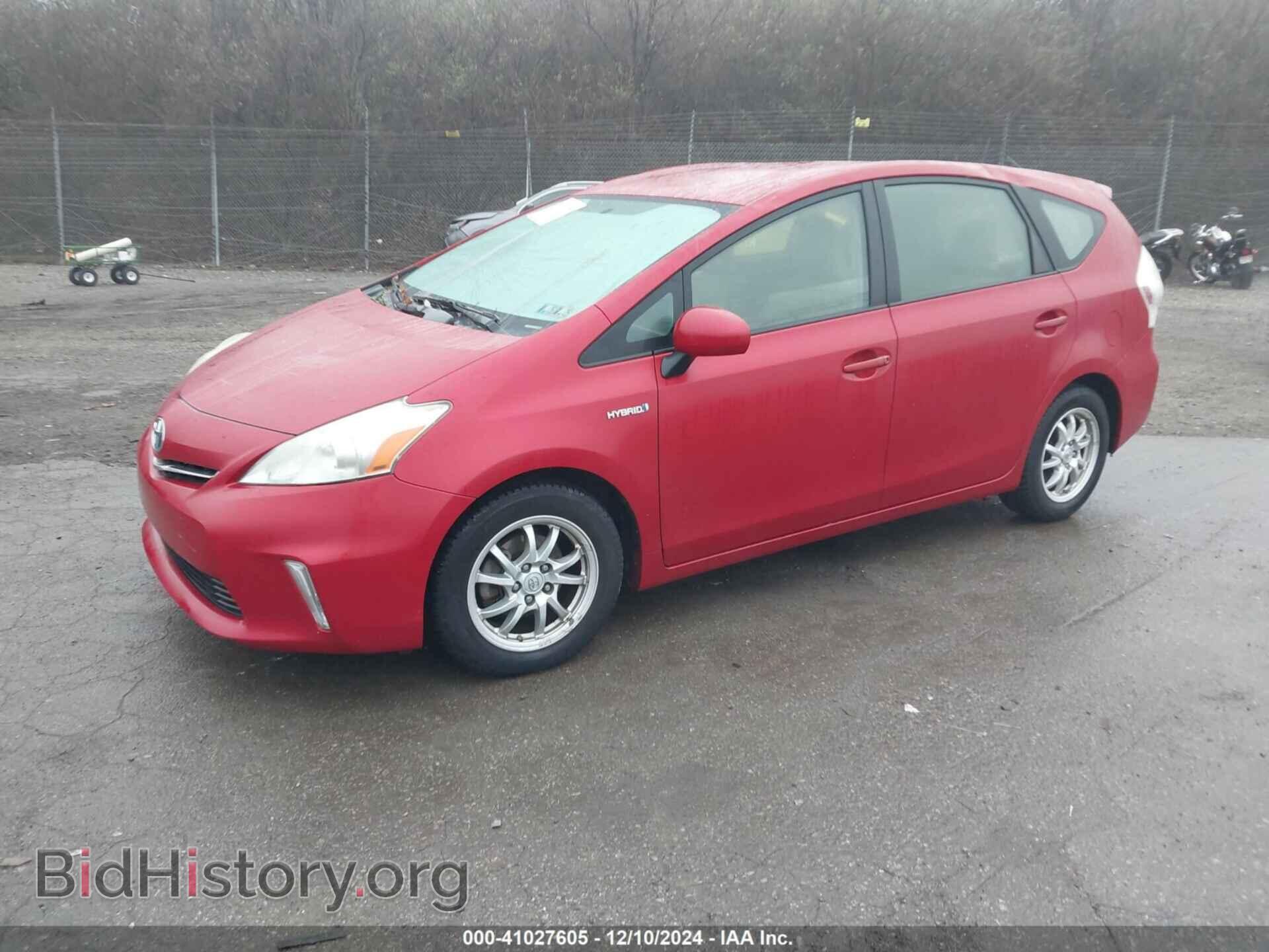 2012 TOYOTA PRIUS V - VIN: JTDZN3EU3C3052182 - Фото 2