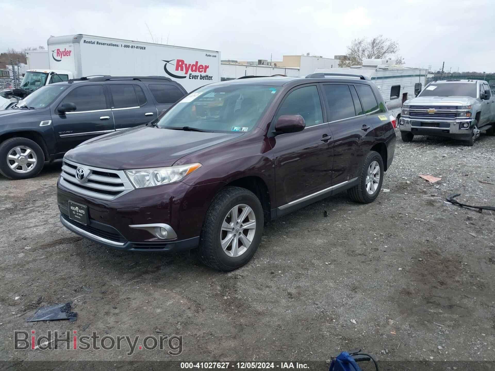 2012 TOYOTA HIGHLANDER - VIN: 5TDBK3EH4CS102566 - Фото 2