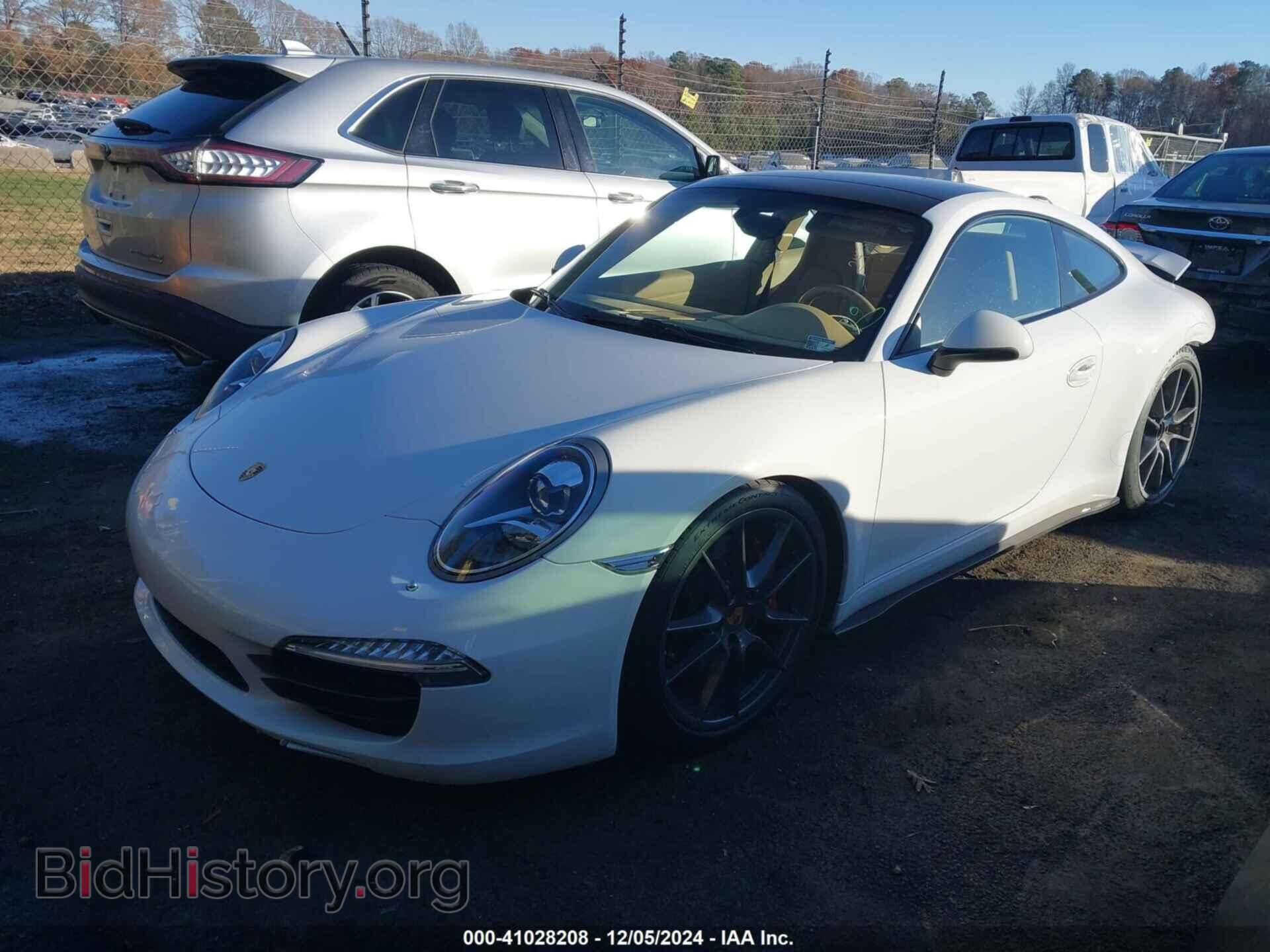 2014 PORSCHE 911 - VIN: WP0AA2A93ES106254 - Фото 2