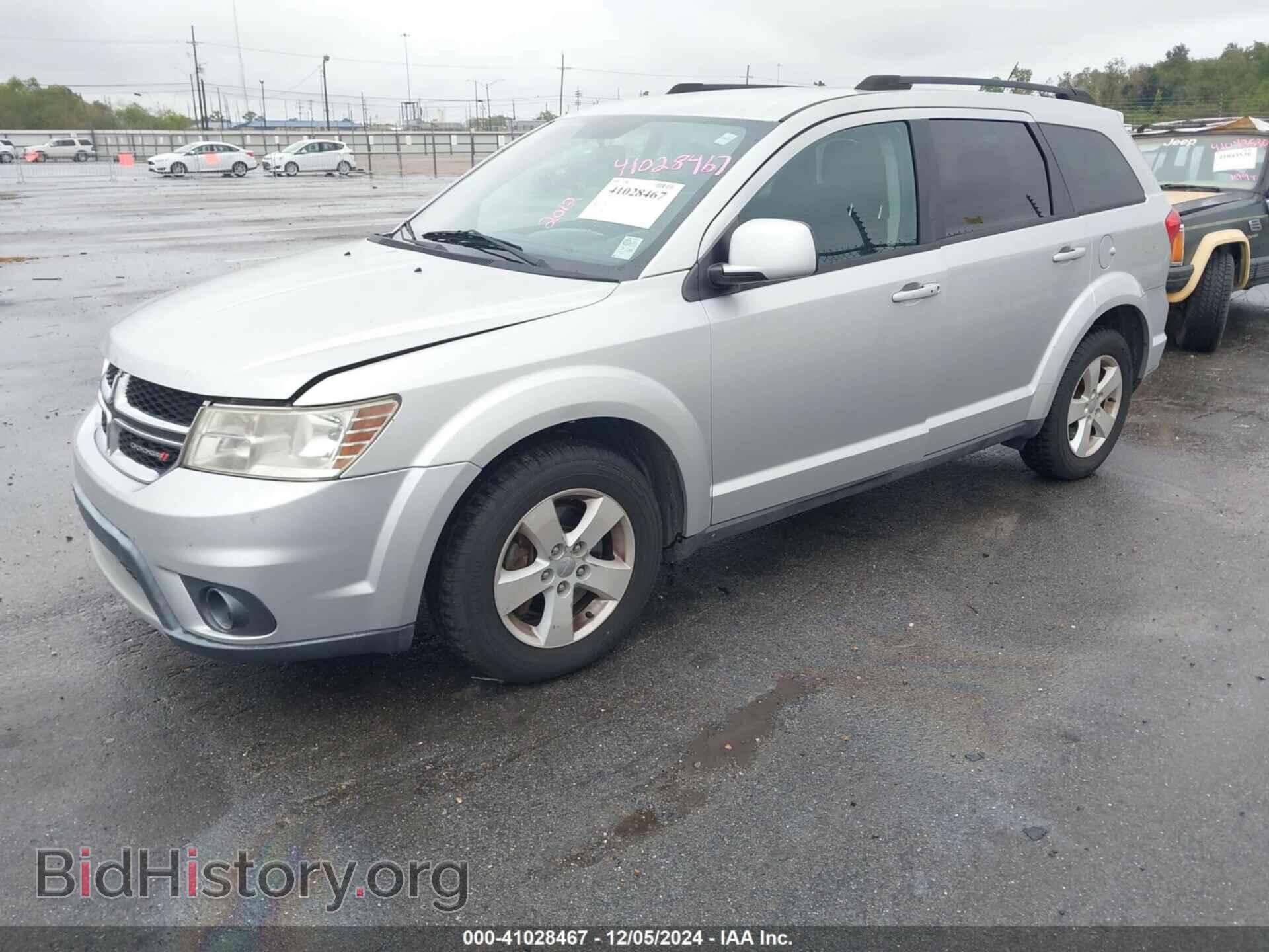 2012 DODGE JOURNEY - VIN: 3C4PDCBG3CT393904 - Фото 2