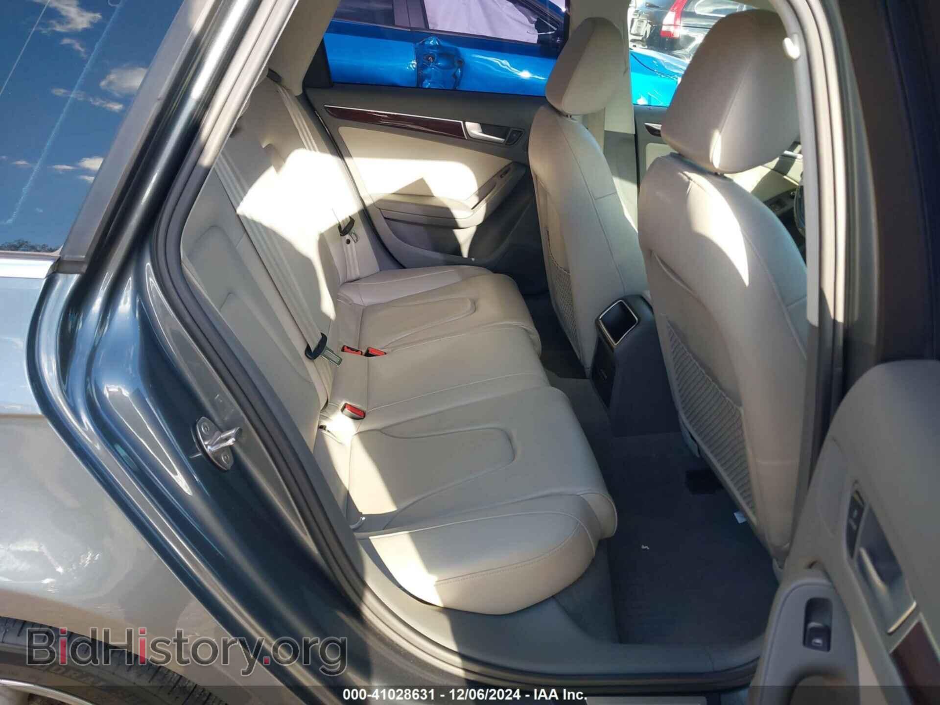 2012 AUDI A4 - VIN: WAUSFAFLXCA035106 - Фото 8
