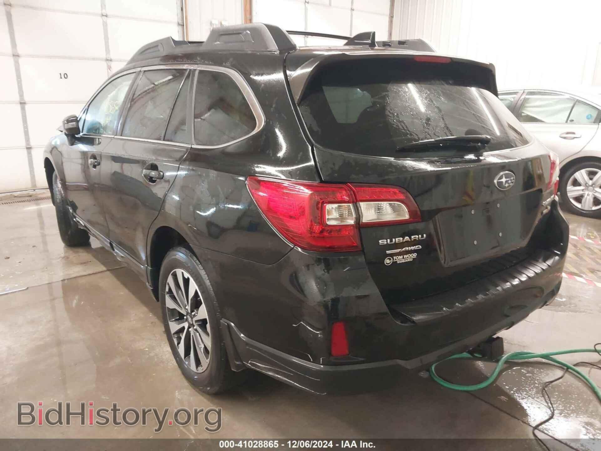 2016 SUBARU OUTBACK - VIN: 4S4BSBNC5G3321019 - Фото 3