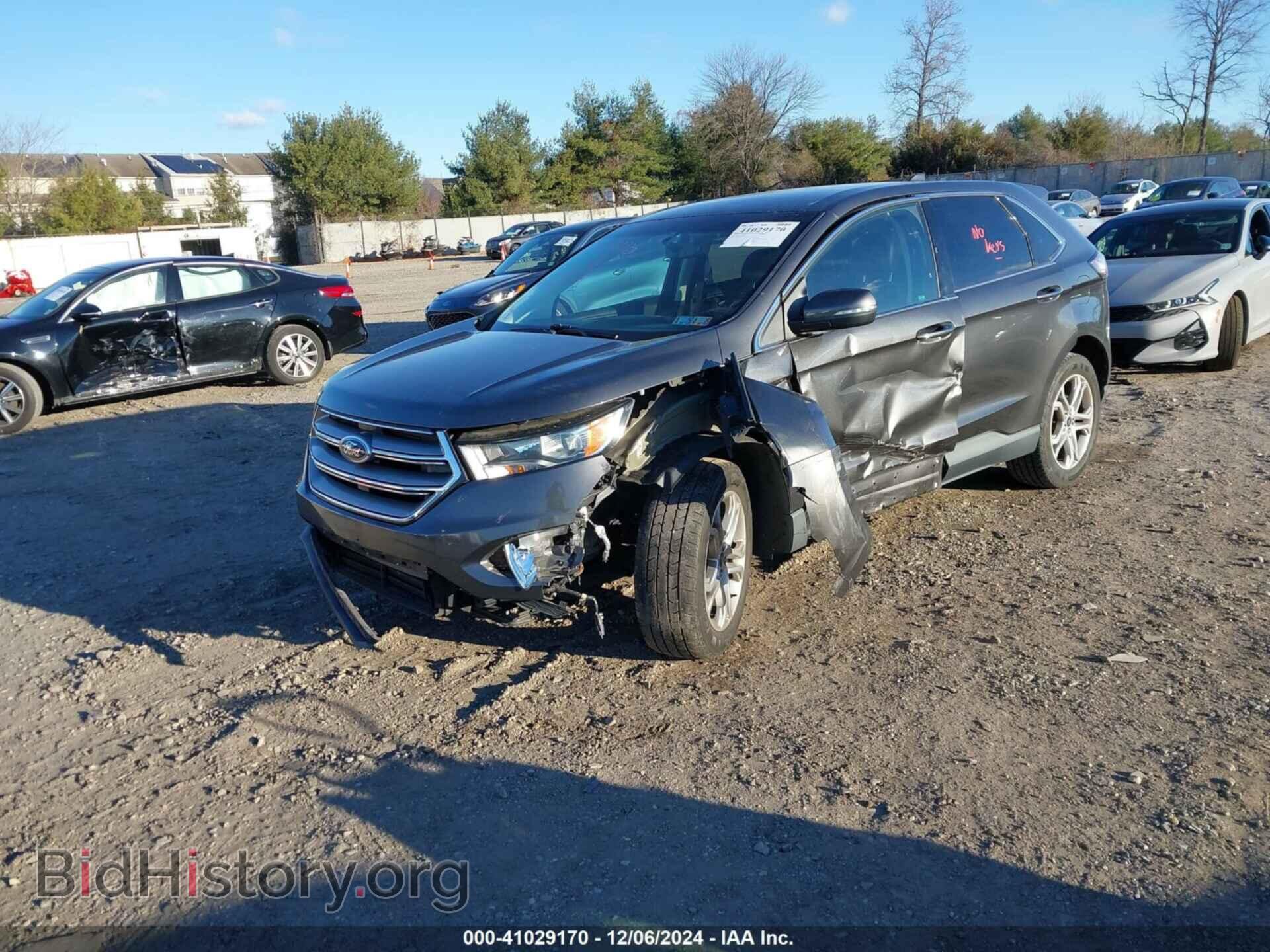 2017 FORD EDGE - VIN: 2FMPK4K98HBC03655 - Фото 2