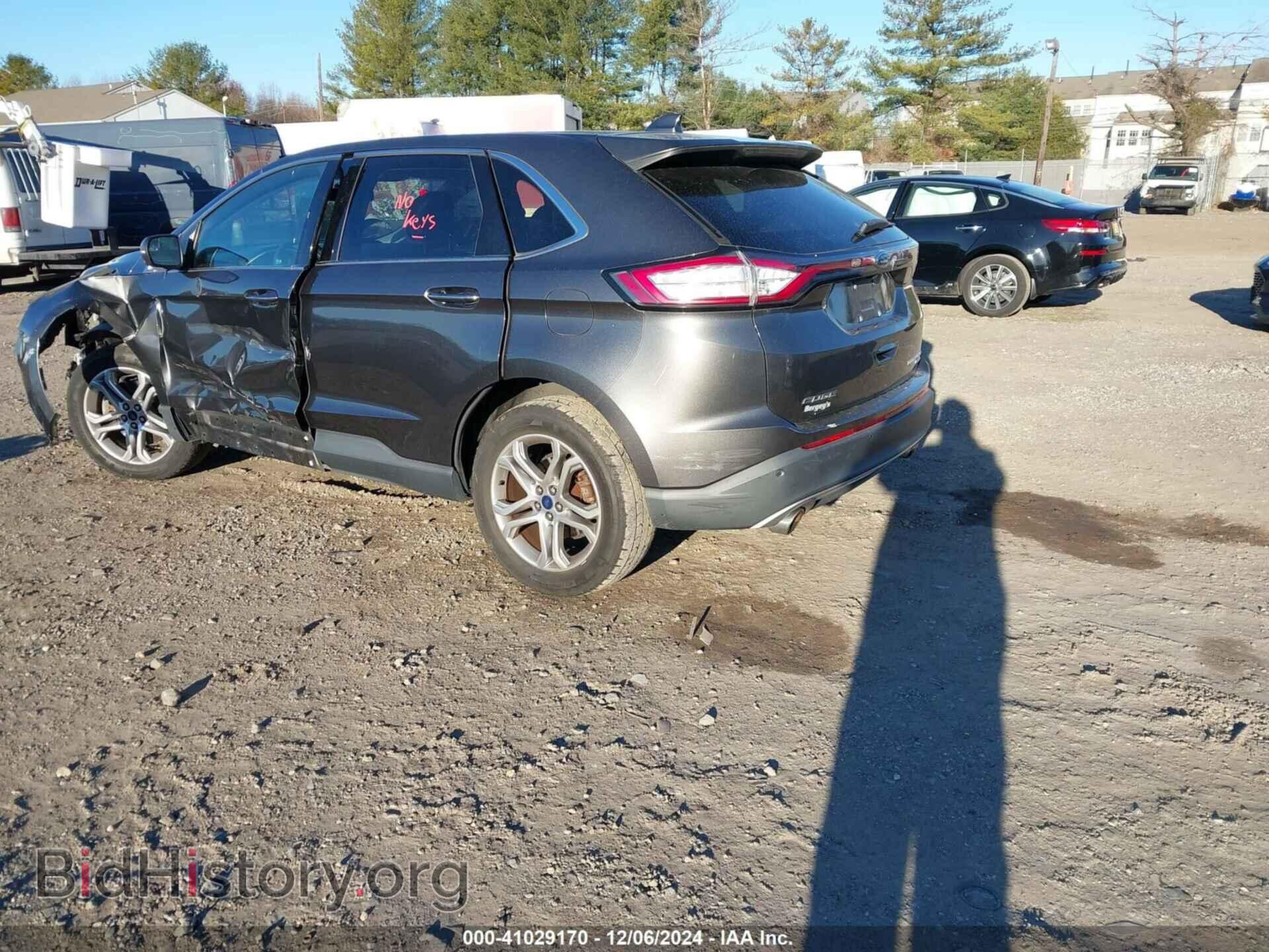 2017 FORD EDGE - VIN: 2FMPK4K98HBC03655 - Фото 3
