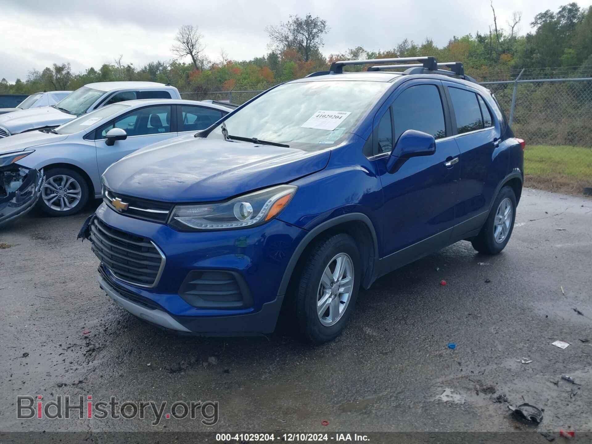 2017 CHEVROLET TRAX - VIN: 3GNCJLSB4HL165078 - Фото 2