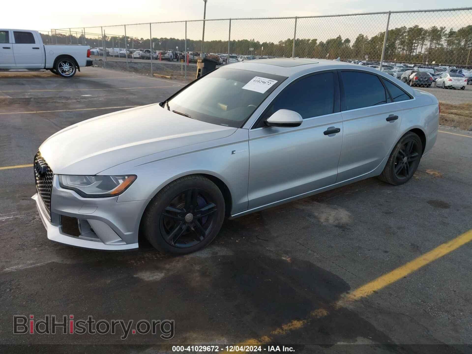 2012 AUDI A6 - VIN: WAUBGAFC2CN007287 - Фото 2