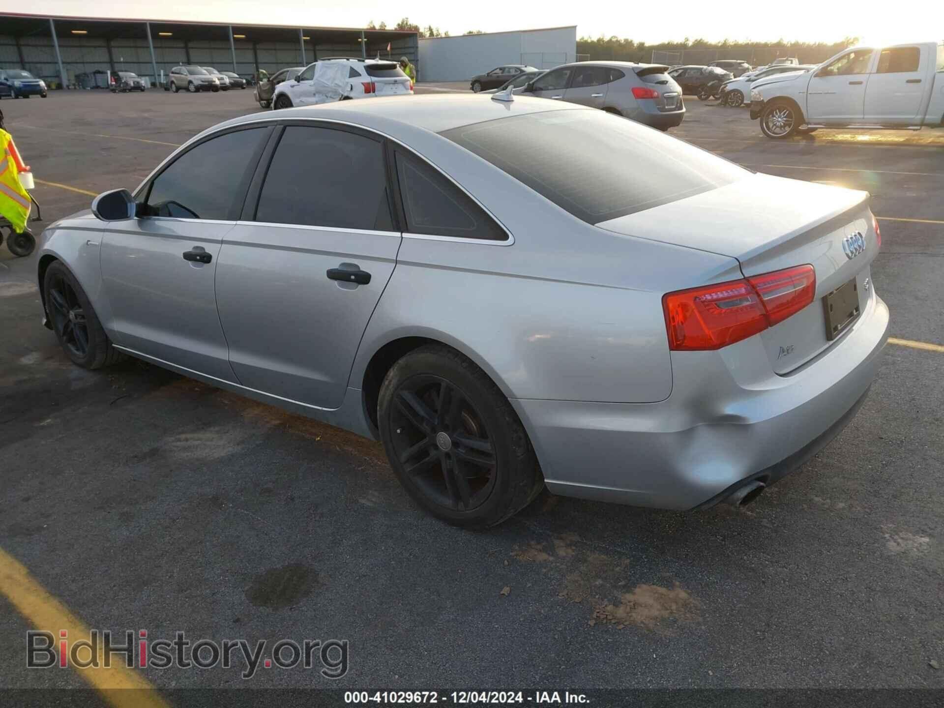 2012 AUDI A6 - VIN: WAUBGAFC2CN007287 - Фото 3