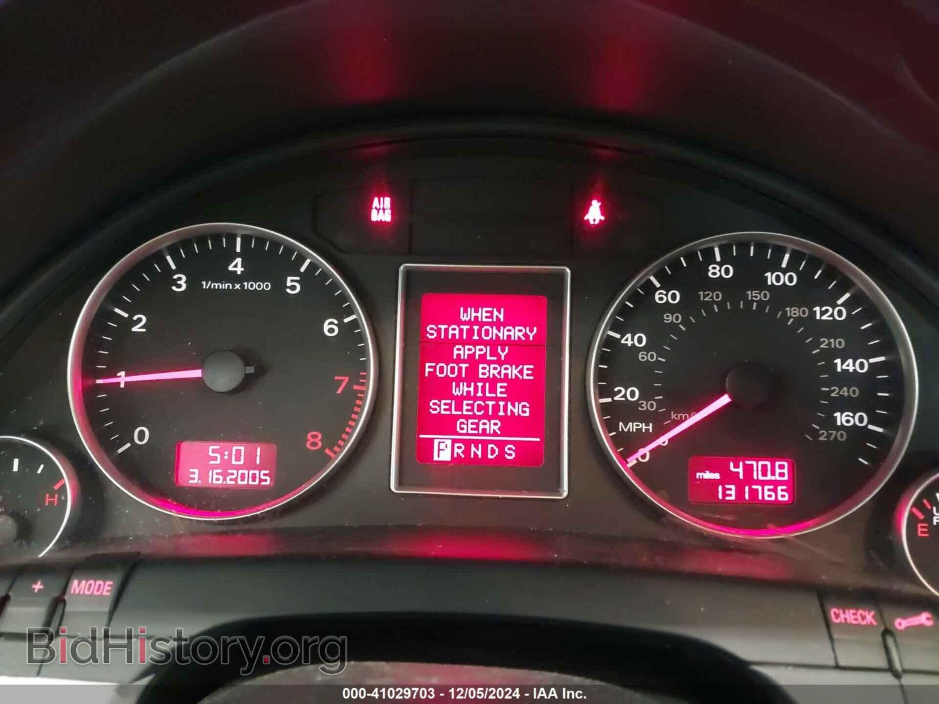 2006 AUDI A4 - VIN: WAUBF78E46A049802 - Photo 7
