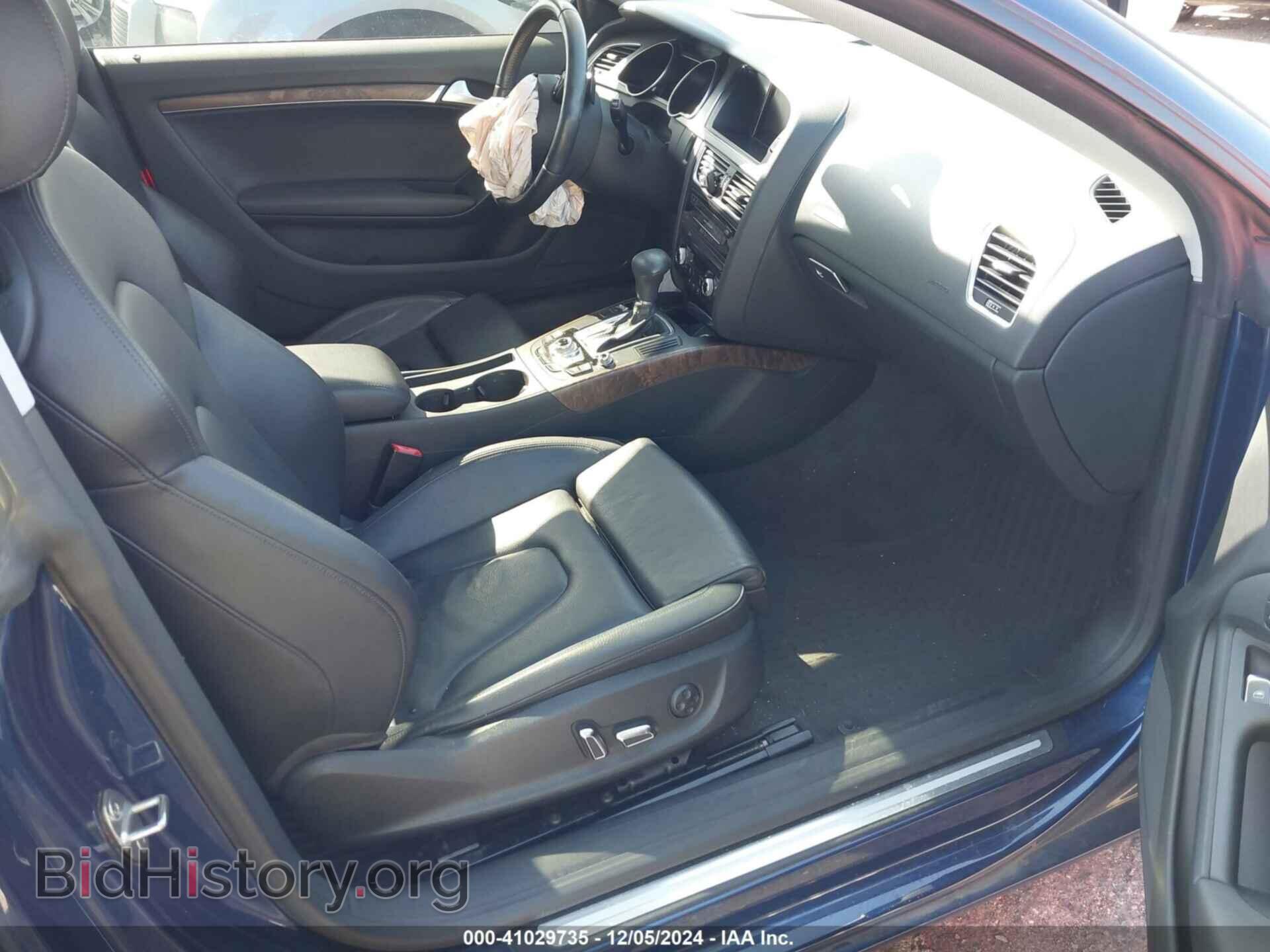 2013 AUDI A5 - VIN: WAULFAFR6DA018040 - Фото 5