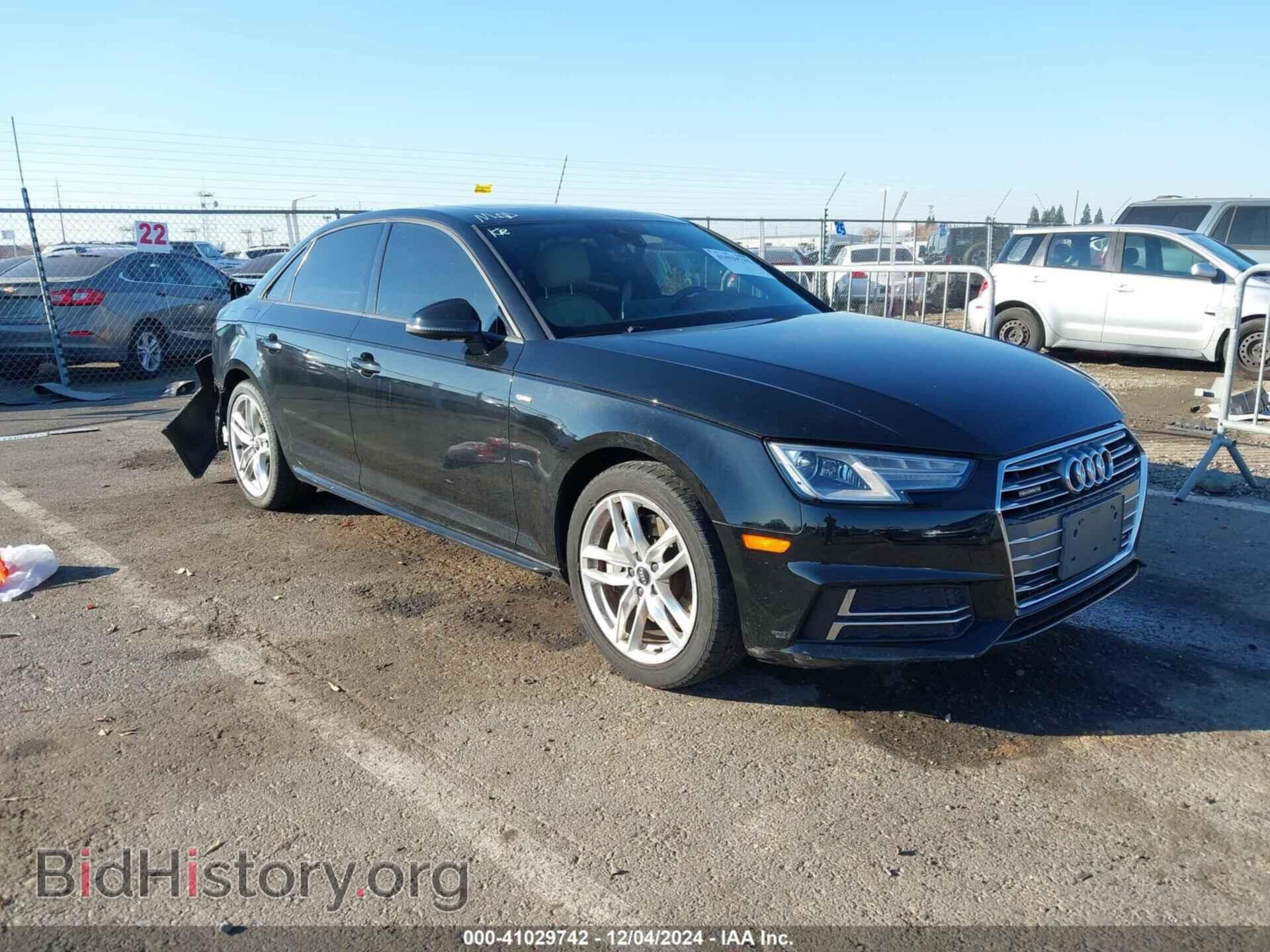 Фотография WAUDNAF45HN041612 - AUDI A4 2017