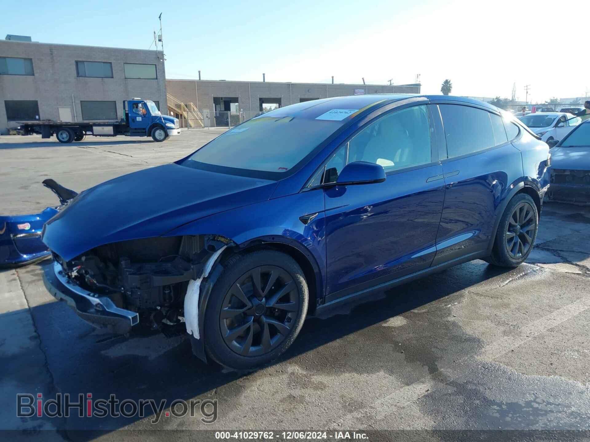 2024 TESLA MODEL X - VIN: 7SAXCDE5XRF443761 - Фото 2