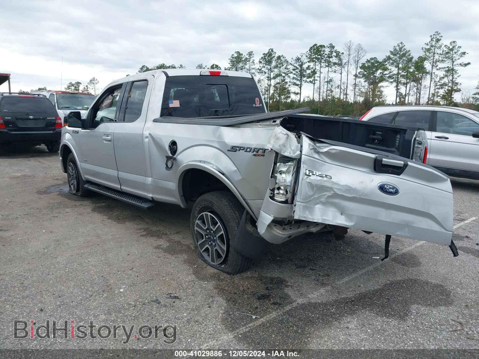 2016 FORD F-150 - VIN: 1FTEX1EP7GFC73151 - Фото 3