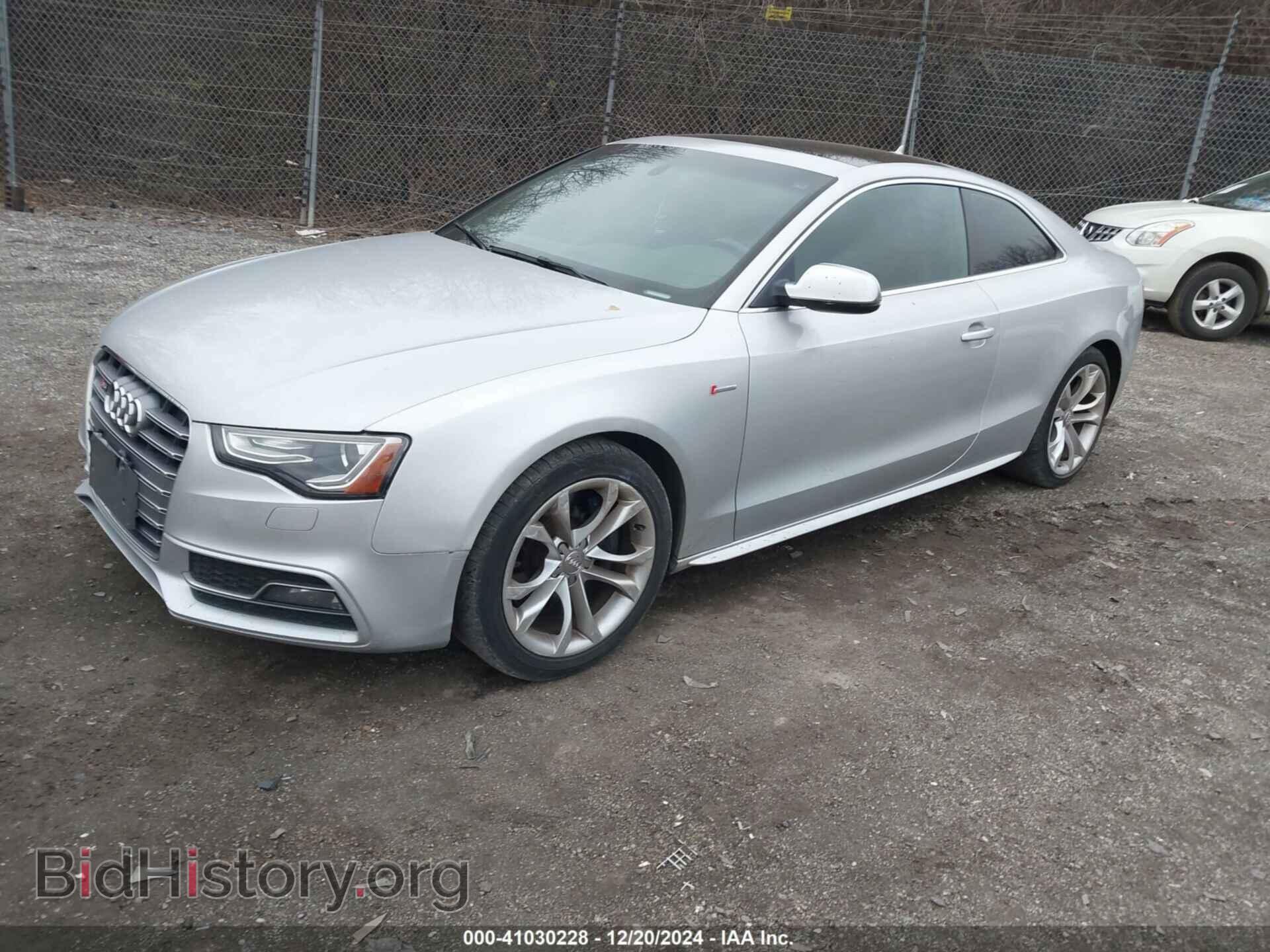 2014 AUDI S5 - VIN: WAUCGAFRXEA052061 - Photo 2