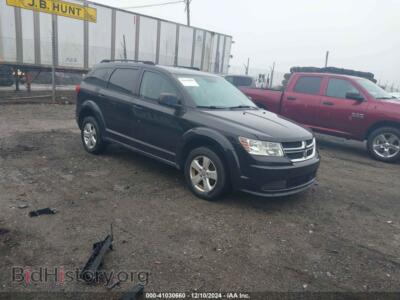 2012 Dodge JOURNEY SE/AVP, черный — VIN 3C4PDCAB6CT184260, IAAI