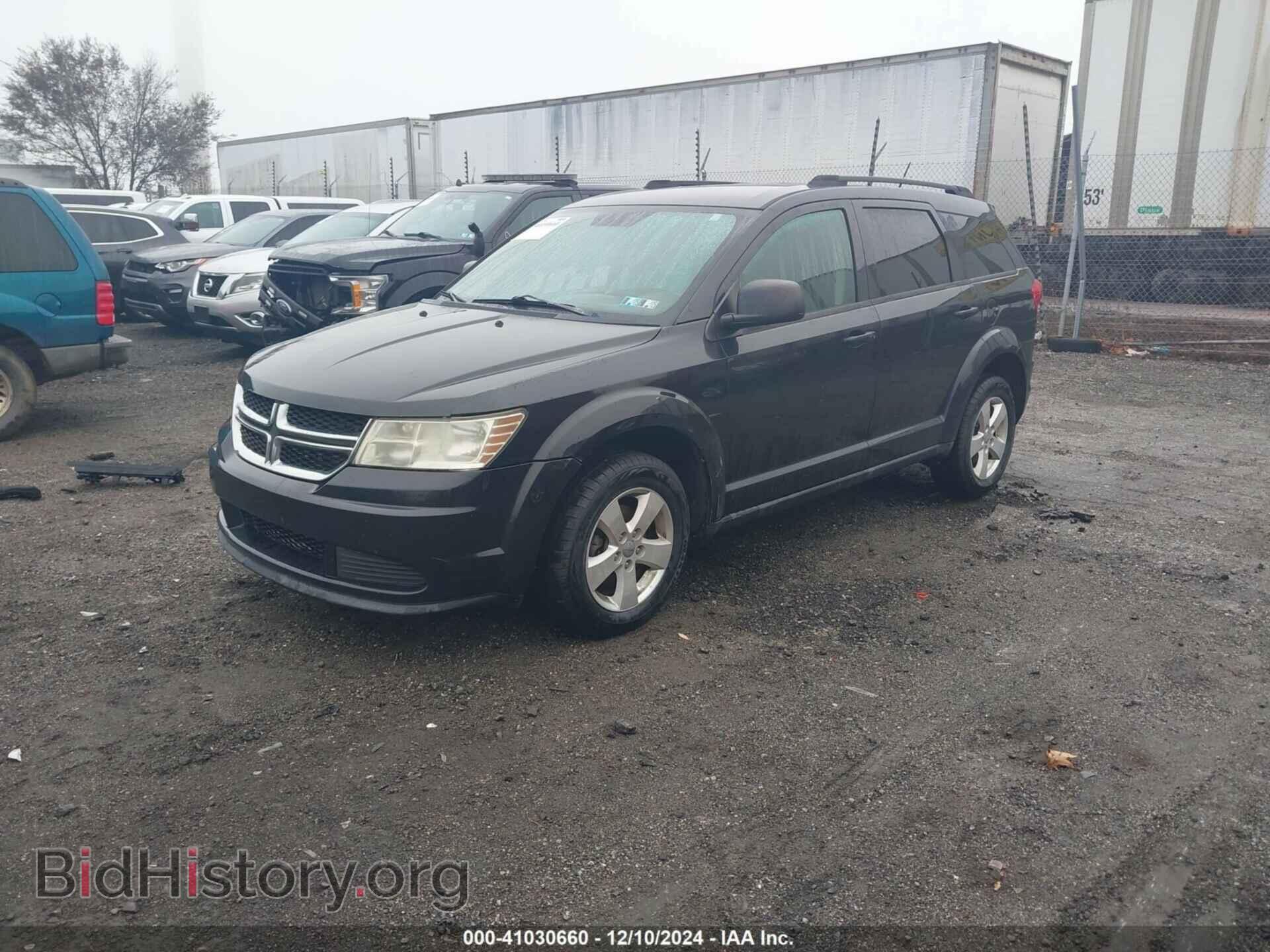 2012 DODGE JOURNEY - VIN: 3C4PDCAB6CT184260 - Фото 2