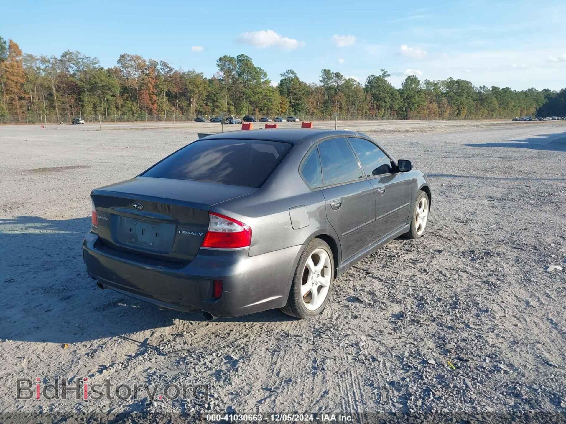2009 SUBARU LEGACY - VIN: 4S3BL616896228201 - Фото 4