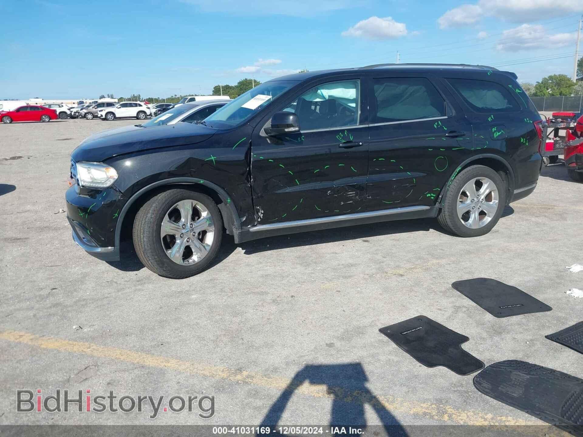 2014 DODGE DURANGO - VIN: 1C4RDHDG6EC300651 - Photo 2
