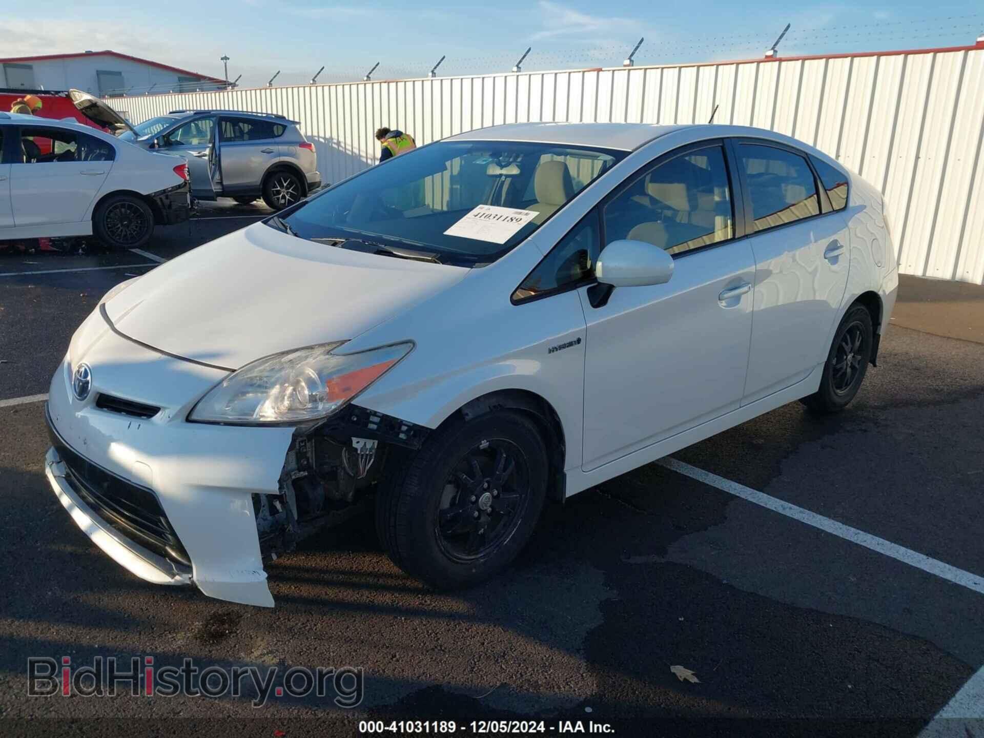 2012 TOYOTA PRIUS - VIN: JTDKN3DU8C5455064 - Фото 2