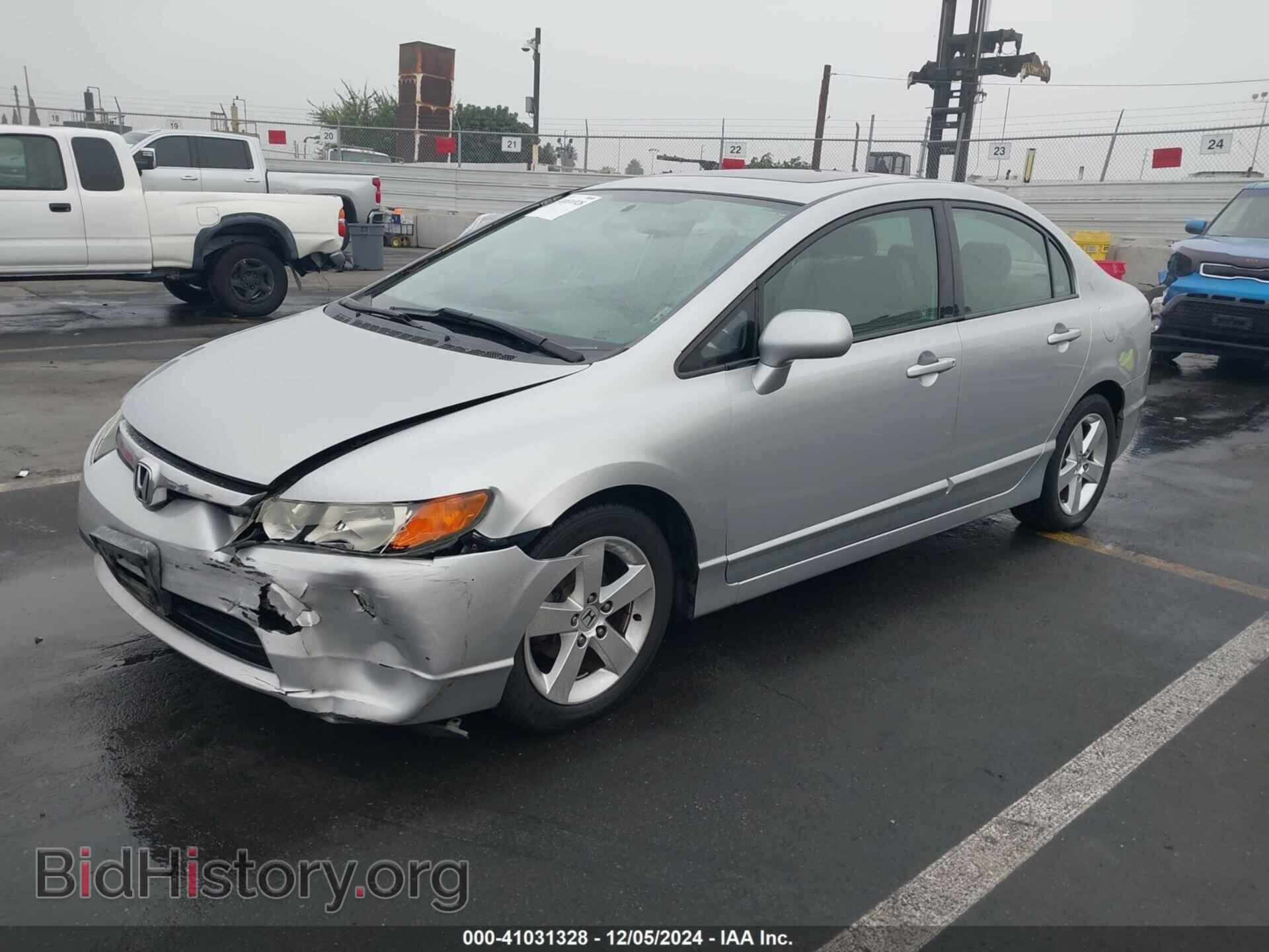 2007 HONDA CIVIC - VIN: 2HGFA16897H304302 - Фото 2