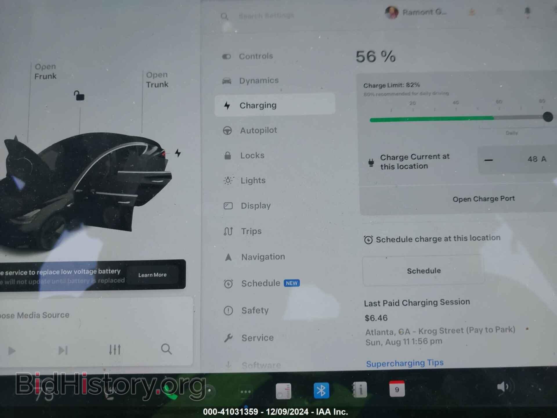 2019 TESLA MODEL 3 - VIN: 5YJ3E1EB3KF385024 - Фото 16