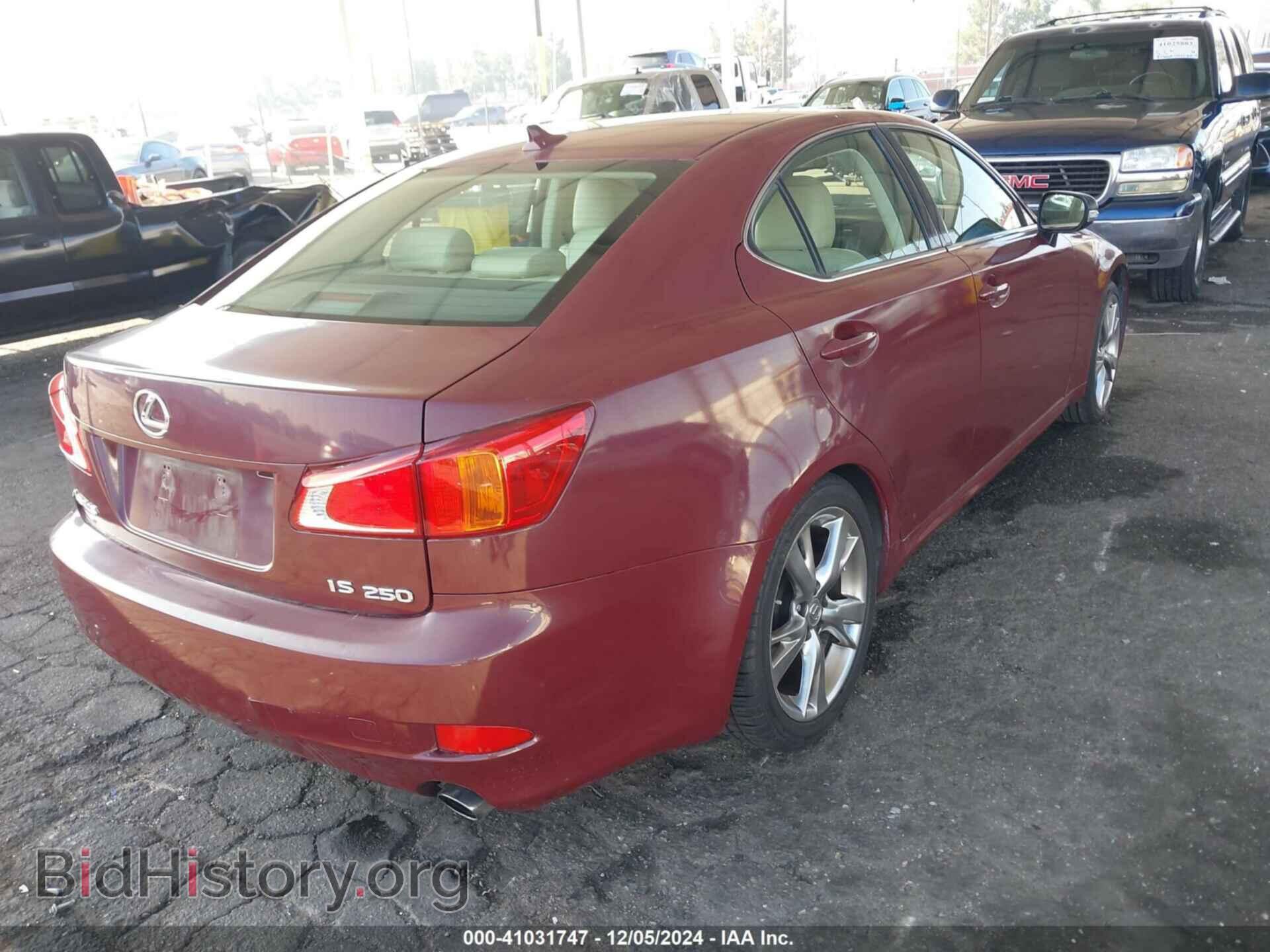 2009 LEXUS IS 250 - VIN: JTHBK262295107007 - Фото 4