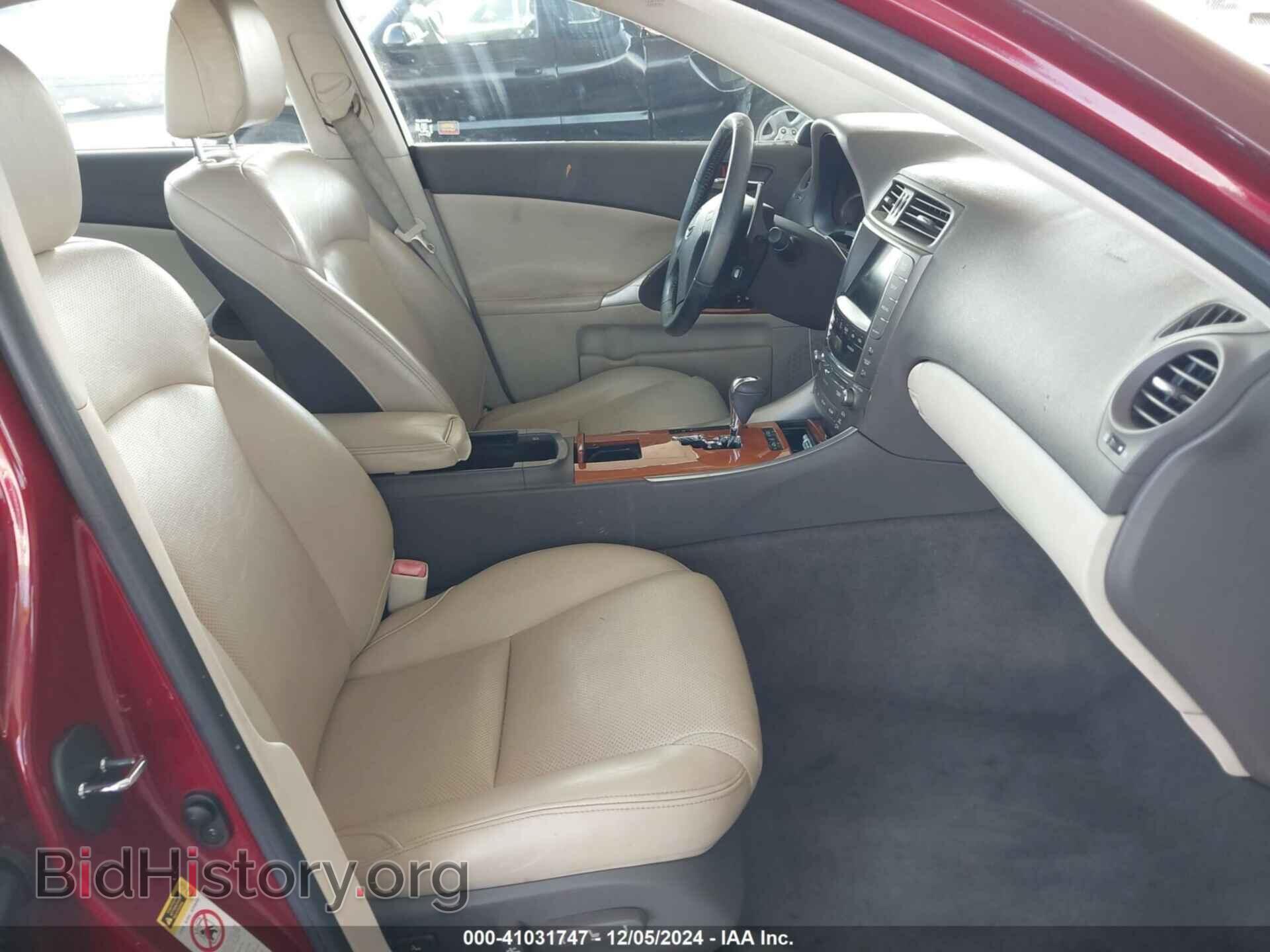 2009 LEXUS IS 250 - VIN: JTHBK262295107007 - Фото 5