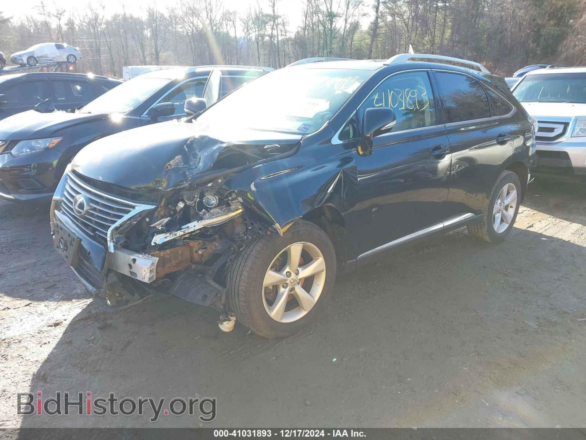 2014 LEXUS RX 350 - VIN: 2T2BK1BA7EC238502 - Фото 2